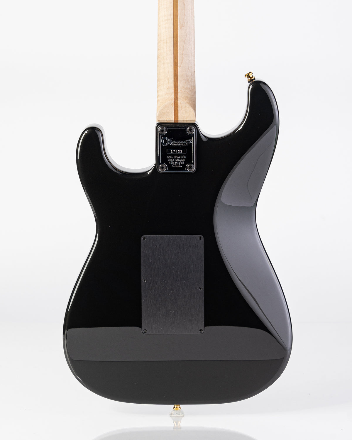 Charvel Custom Shop So-Cal Electric Guitar - Black Metallic