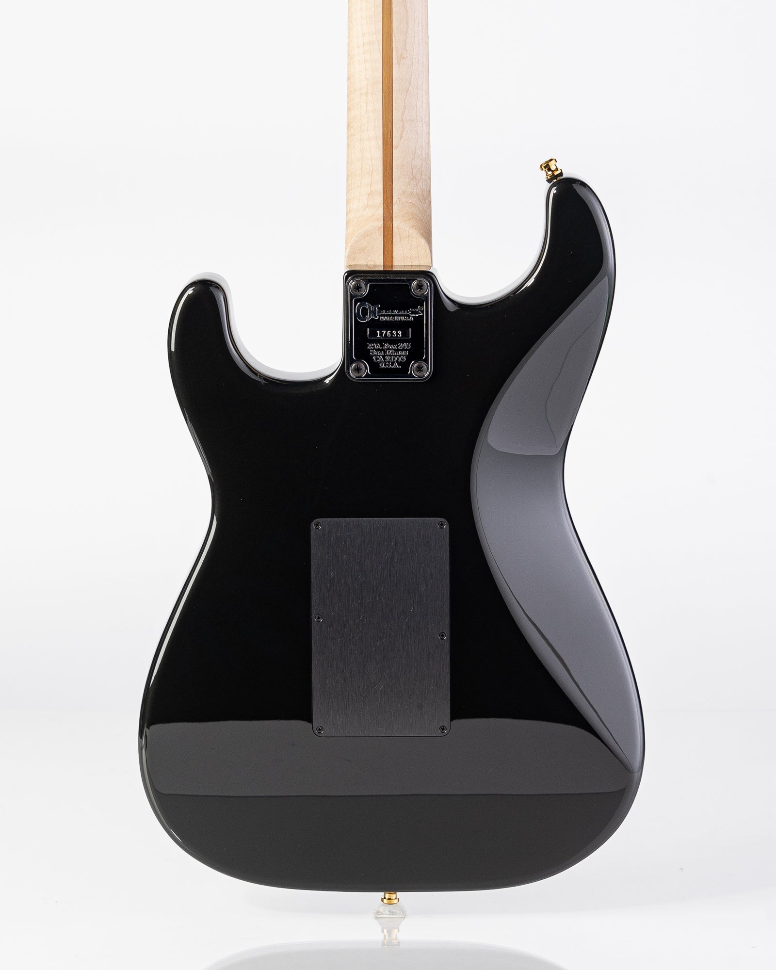 Charvel Custom Shop So-Cal Electric Guitar - Black Metallic