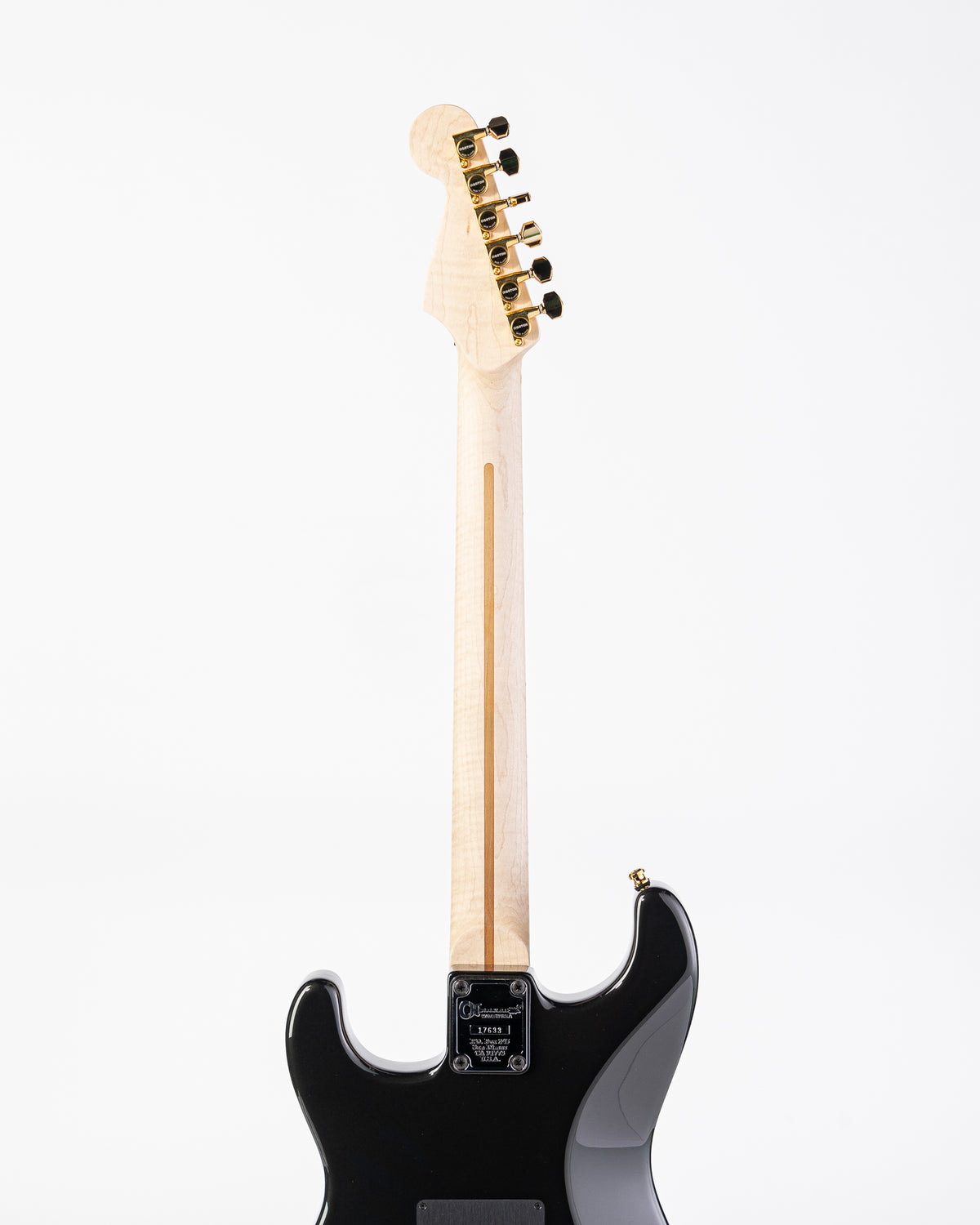 Charvel Custom Shop So-Cal Electric Guitar - Black Metallic