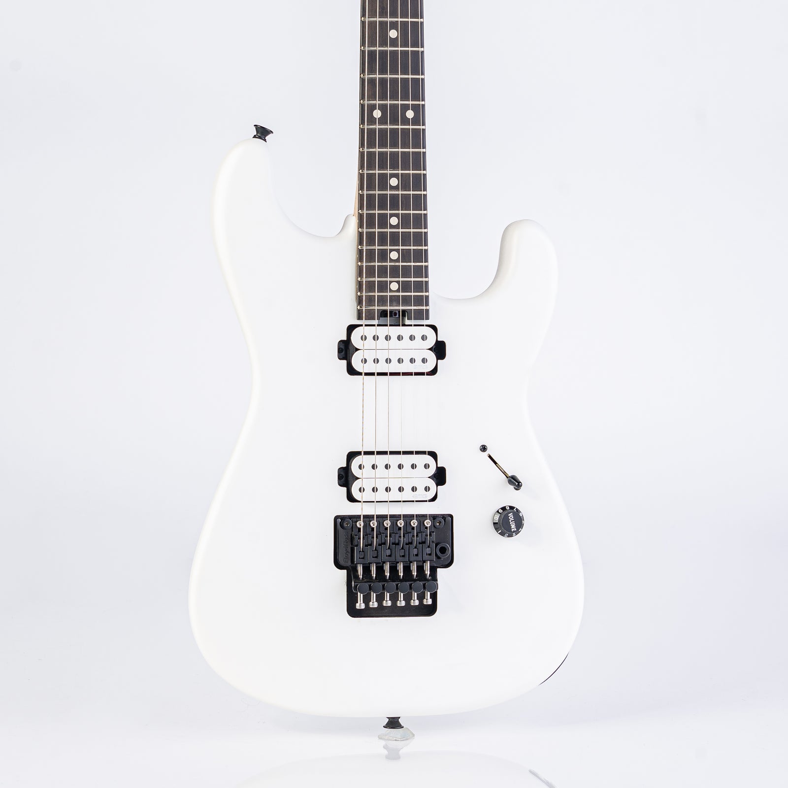 Charvel Jim Root Signature Pro-Mod San Dimas Style 1 HH FR with Ebony Fingerboard - Satin White