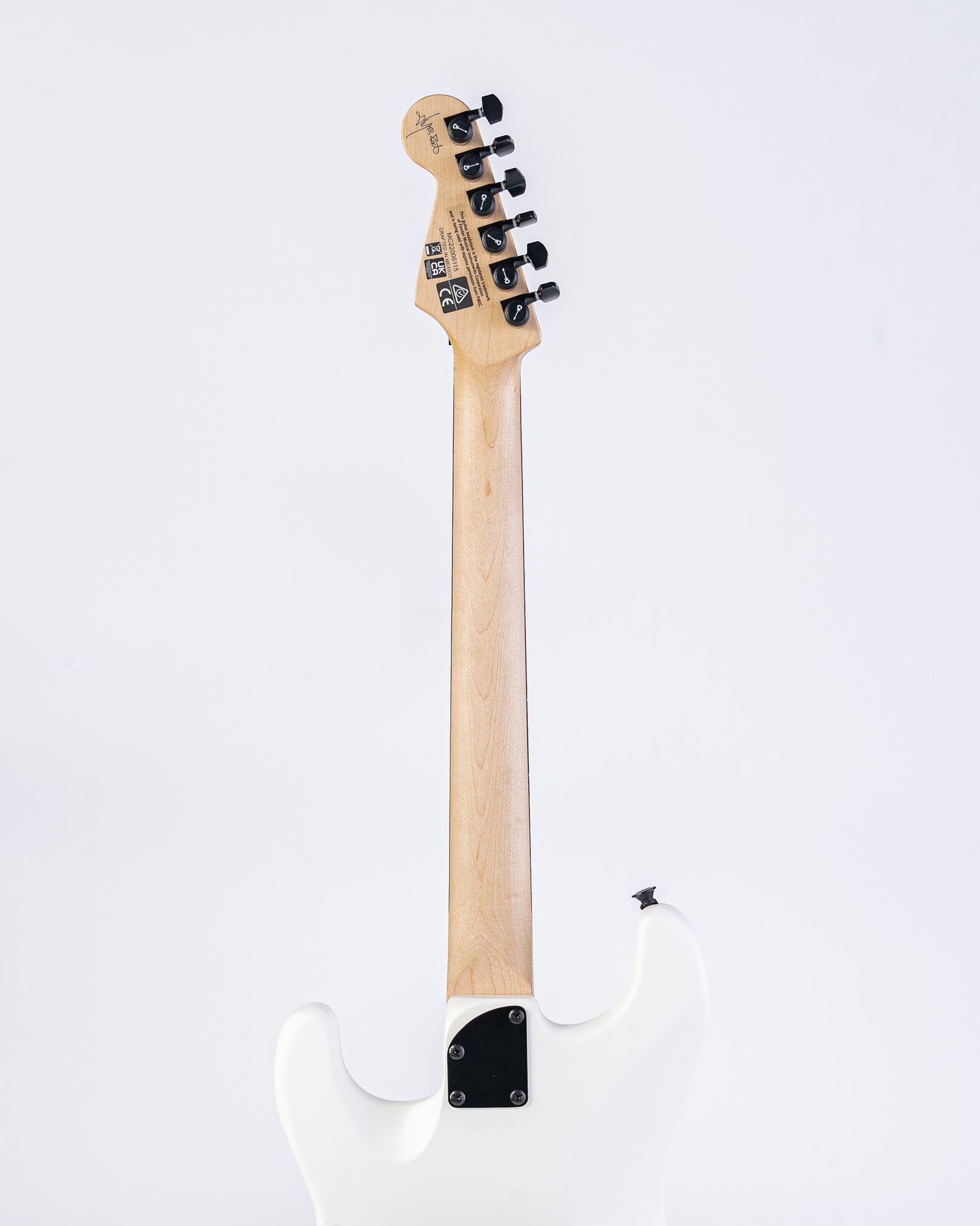 Charvel Jim Root Signature Pro-Mod San Dimas Style 1 HH FR with Ebony Fingerboard - Satin White