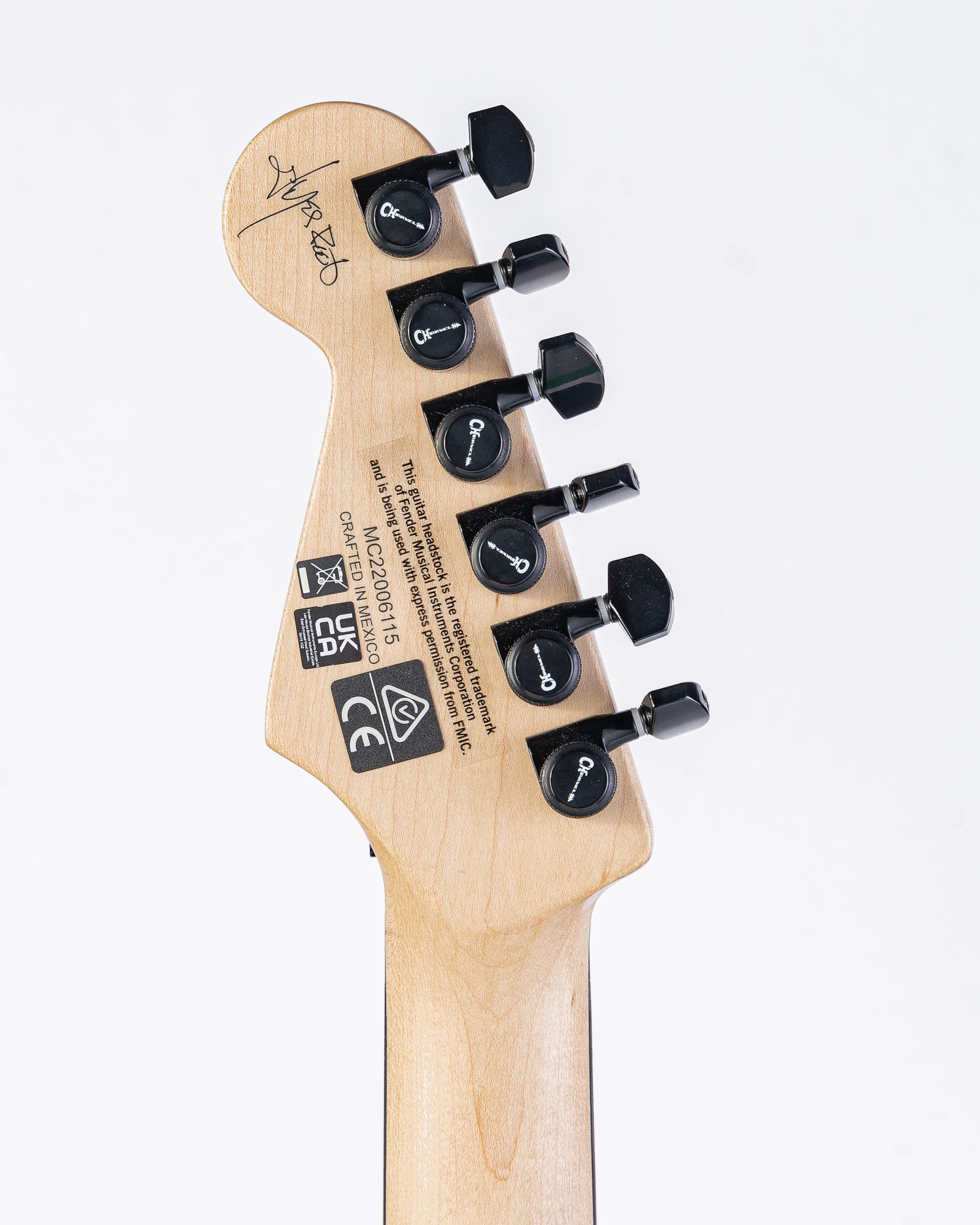 Charvel Jim Root Signature Pro-Mod San Dimas Style 1 HH FR with Ebony Fingerboard - Satin White