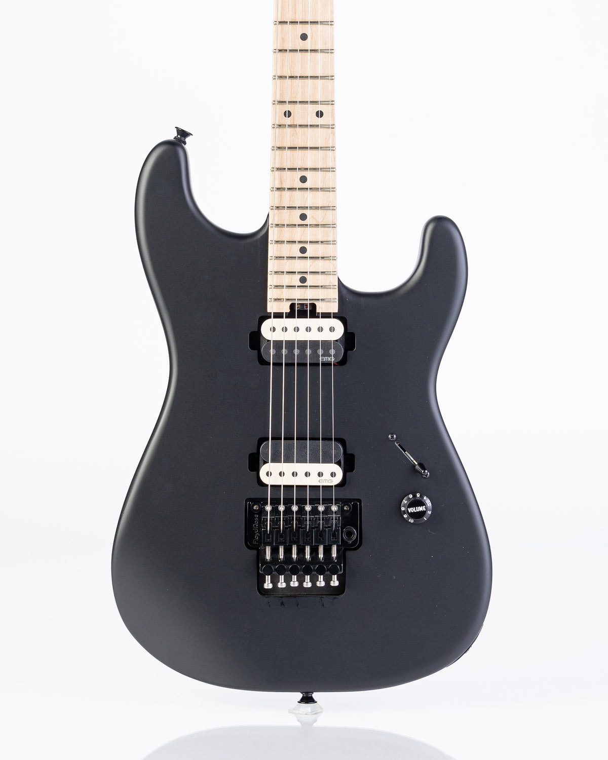 Charvel Jim Root Signature Pro-Mod San Dimas Style 1 HH FR with Maple Fingerboard - Satin Black