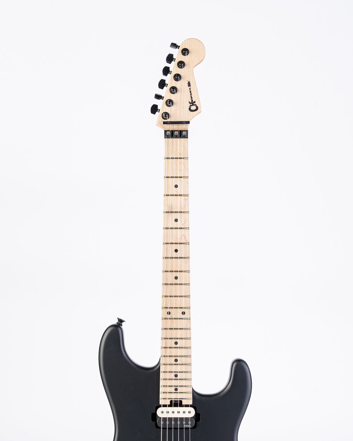 Charvel Jim Root Signature Pro-Mod San Dimas Style 1 HH FR with Maple Fingerboard - Satin Black