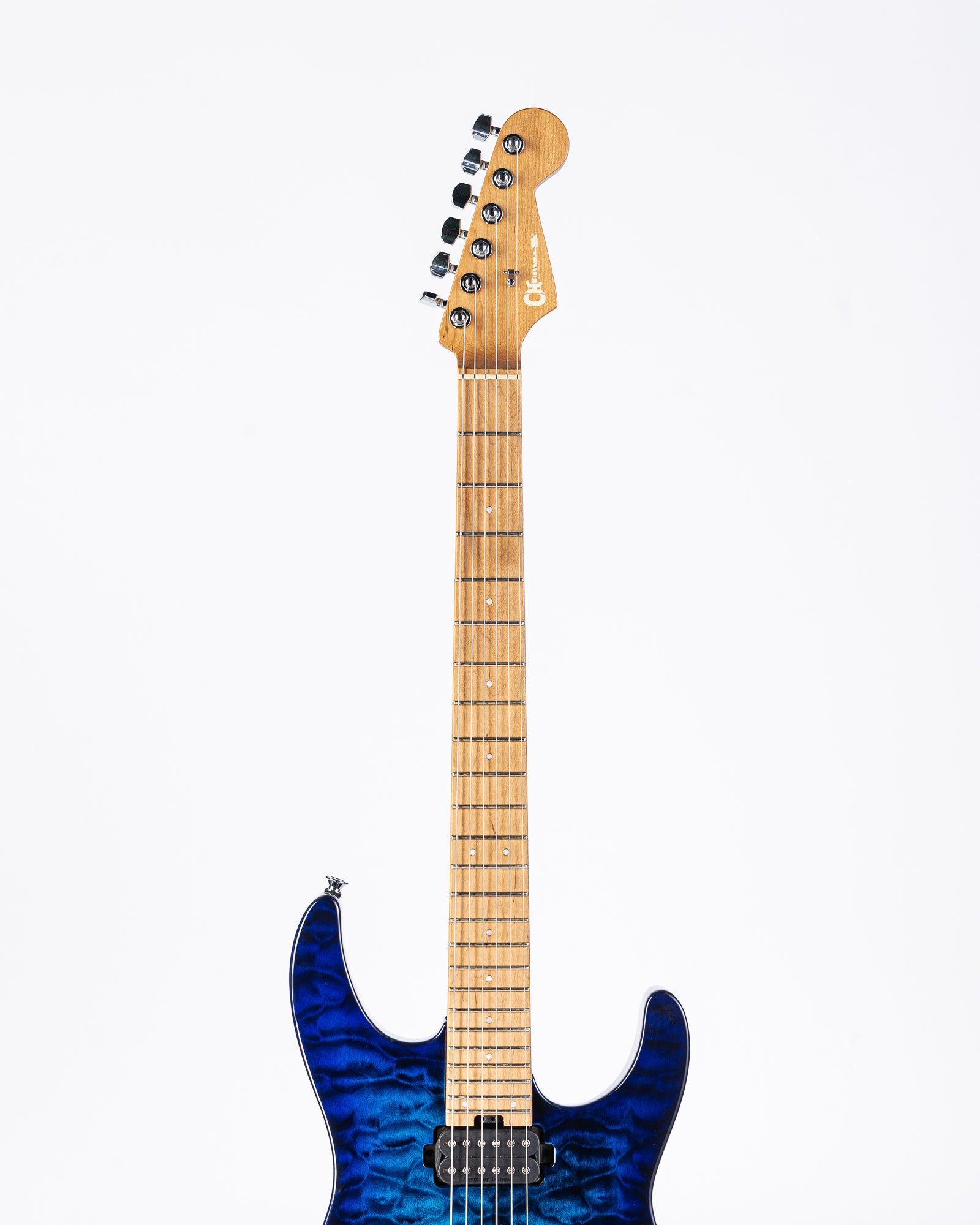 USED Charvel Pro-Mod DK24 HH 2pt with Carmelized Maple Fingerboard - Chlorine Burst
