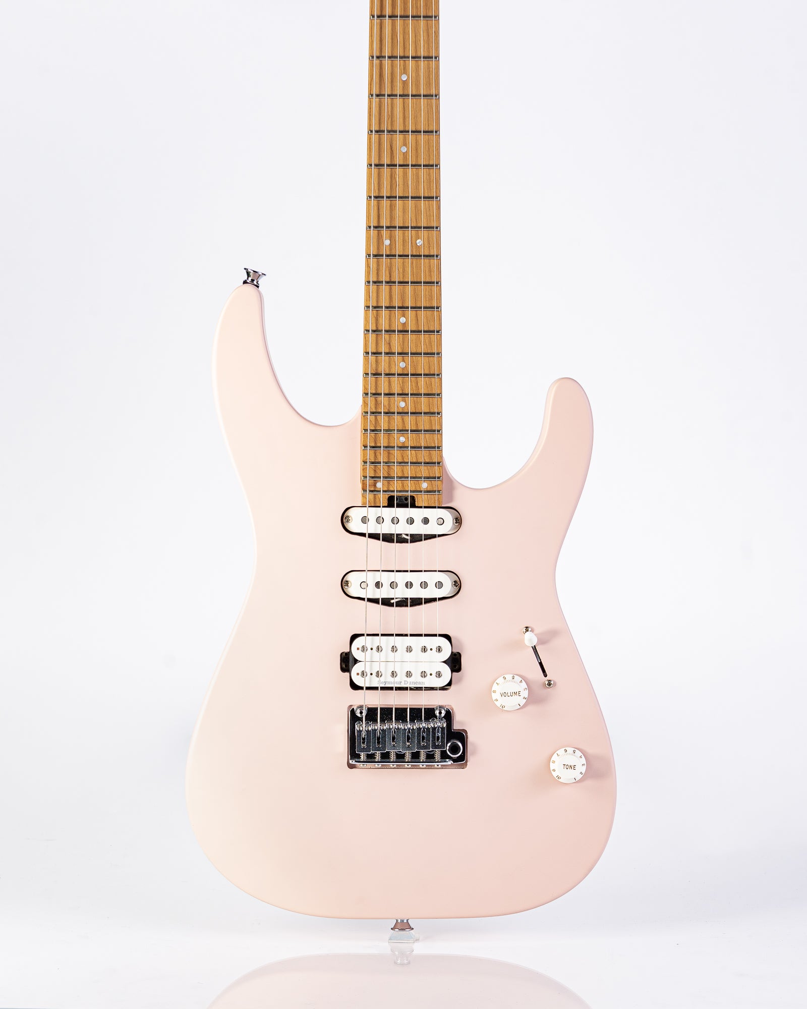 USED Charvel PRO-MOD DK24 HSS 2PT CM Electric Guitar - Shell Pink