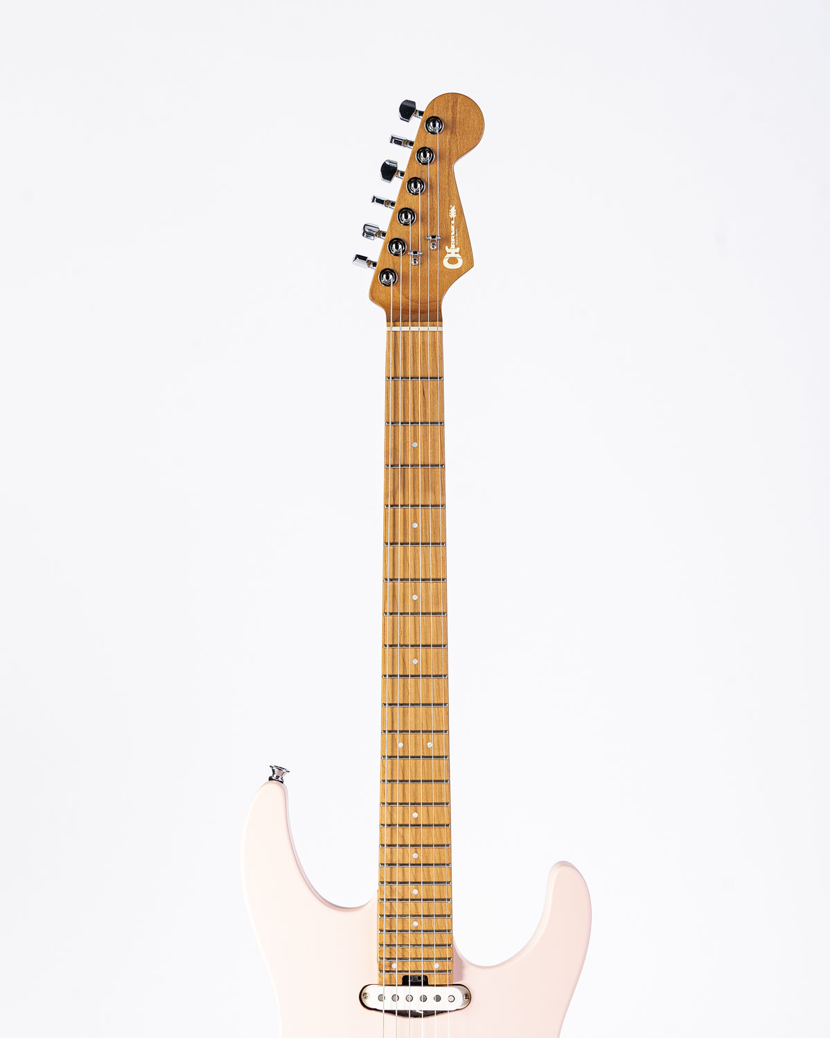 USED Charvel PRO-MOD DK24 HSS 2PT CM Electric Guitar - Shell Pink