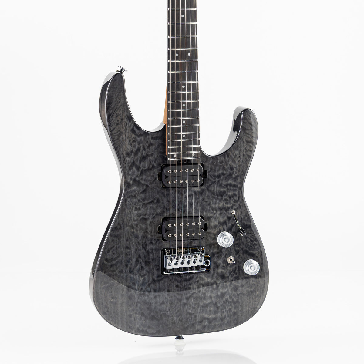 Charvel Pro-Mod Plus Dinky DK24 HH 2PT E QM Electric Guitar - Midnight Ocean