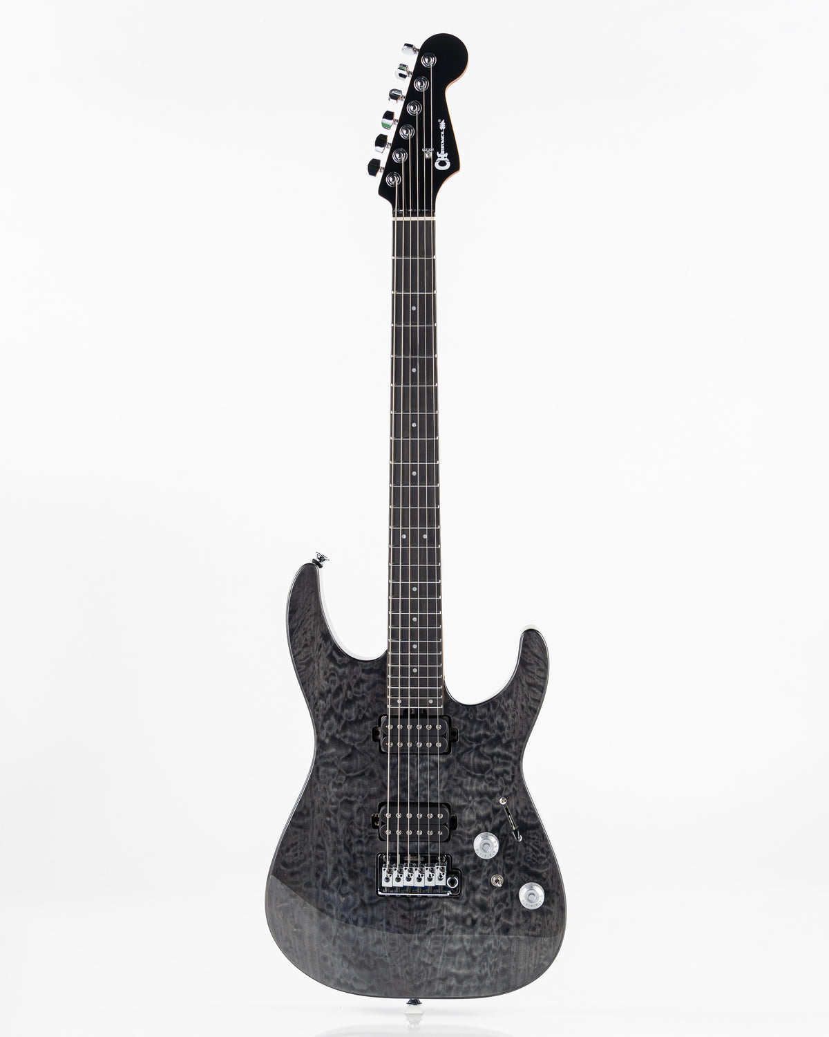 Charvel Pro-Mod Plus Dinky DK24 HH 2PT E QM Electric Guitar - Midnight Ocean
