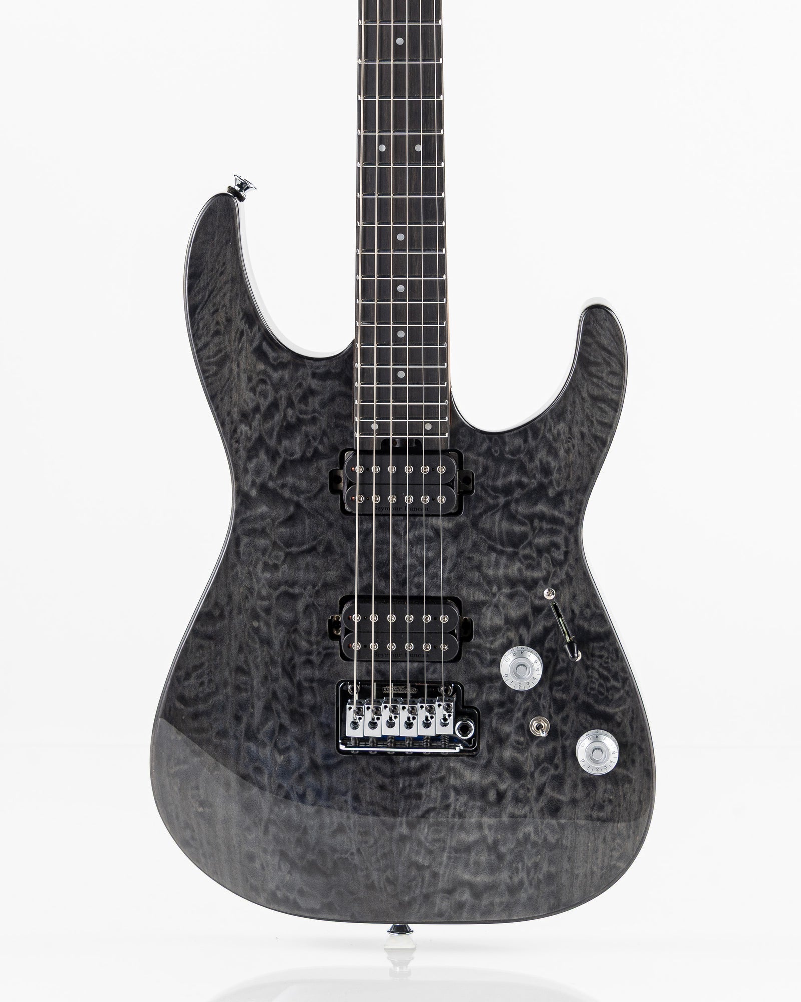 Charvel Pro-Mod Plus Dinky DK24 HH 2PT E QM Electric Guitar - Midnight Ocean