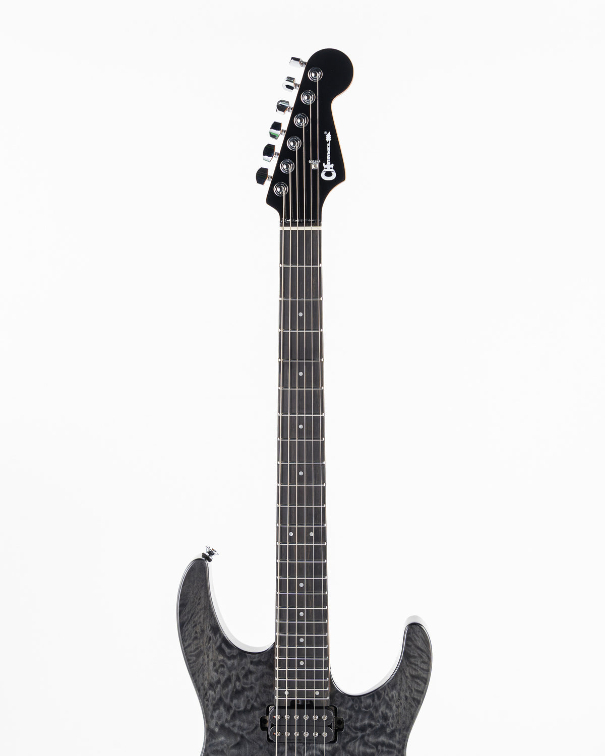 Charvel Pro-Mod Plus Dinky DK24 HH 2PT E QM Electric Guitar - Midnight Ocean