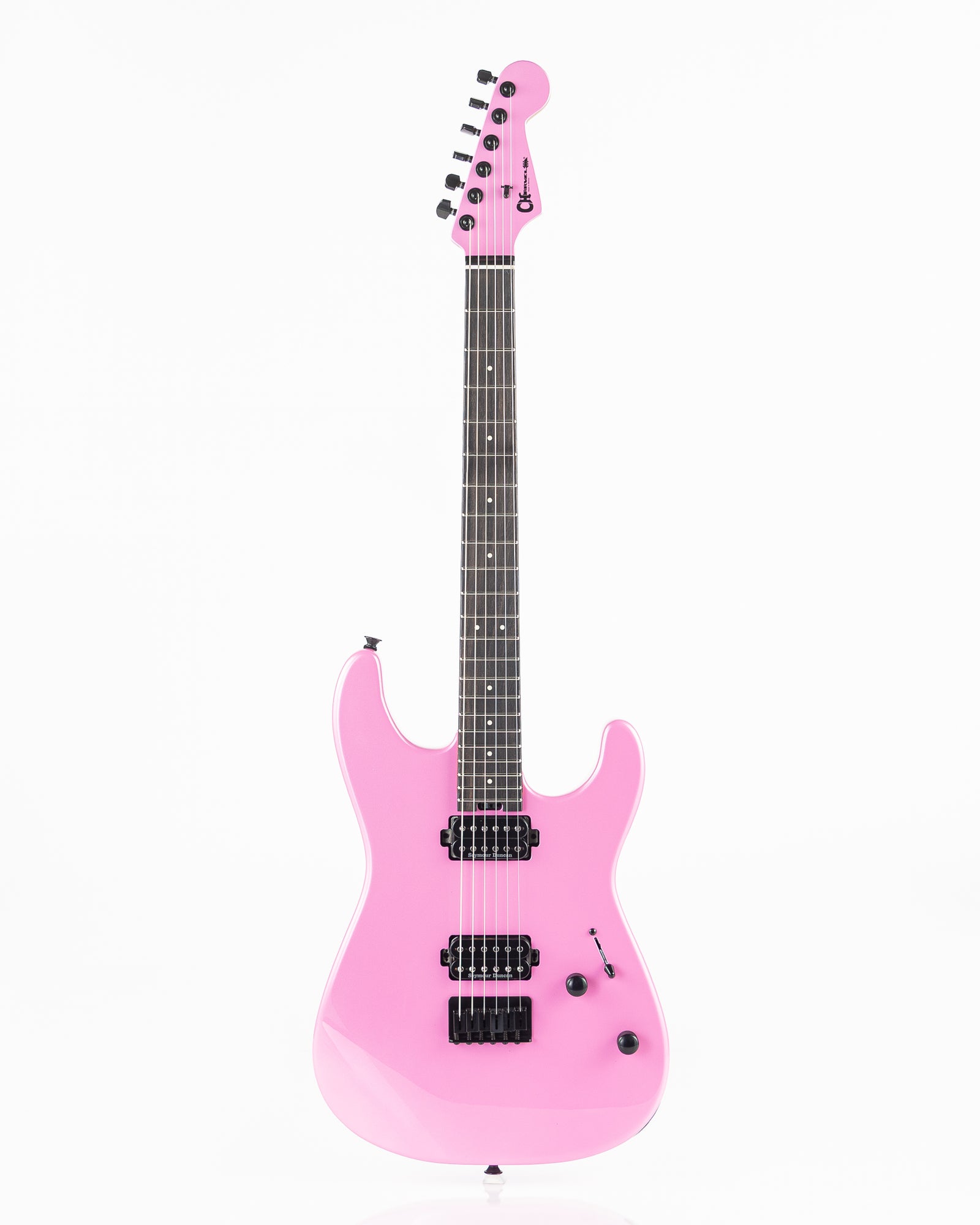 Charvel Pro-Mod Plus San-Dimas Style 1 HH HT E Electric Guitar - Platinum Pink