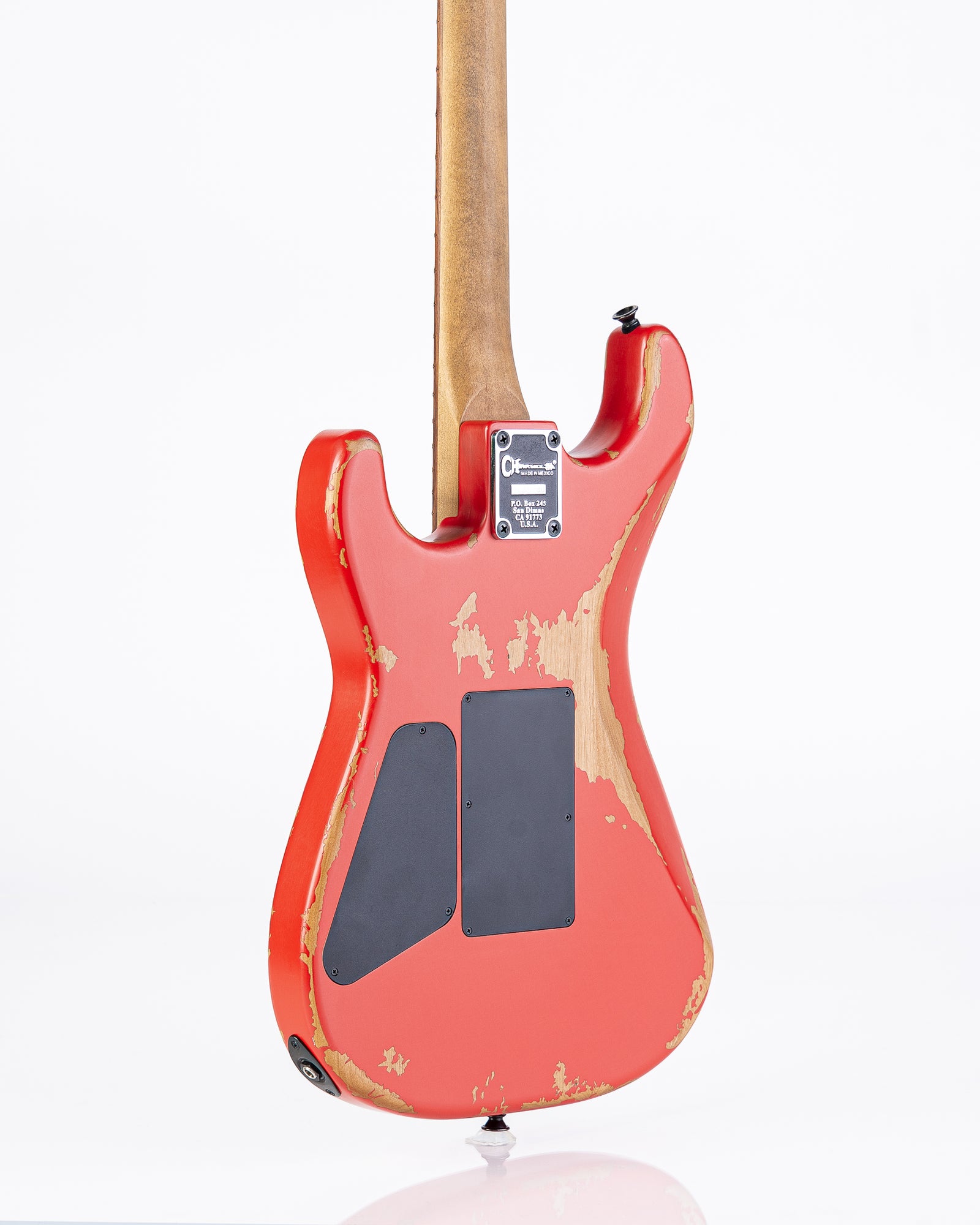 Charvel Pro-Mod Relic San Dimas Style 1 HH FR PF Electric Guitar - Weathered Orange
