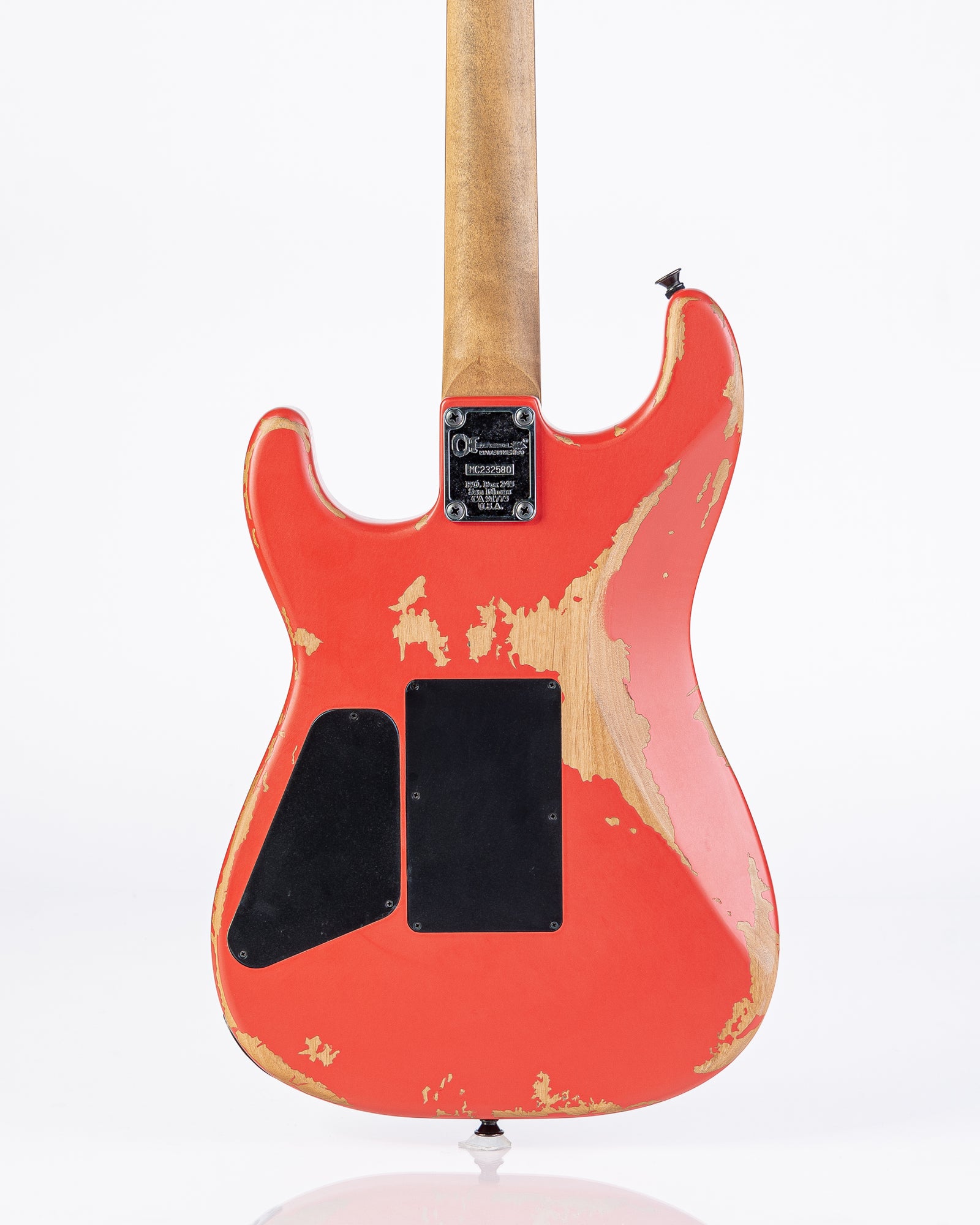 Charvel Pro-Mod Relic San Dimas Style 1 HH FR PF Electric Guitar - Weathered Orange