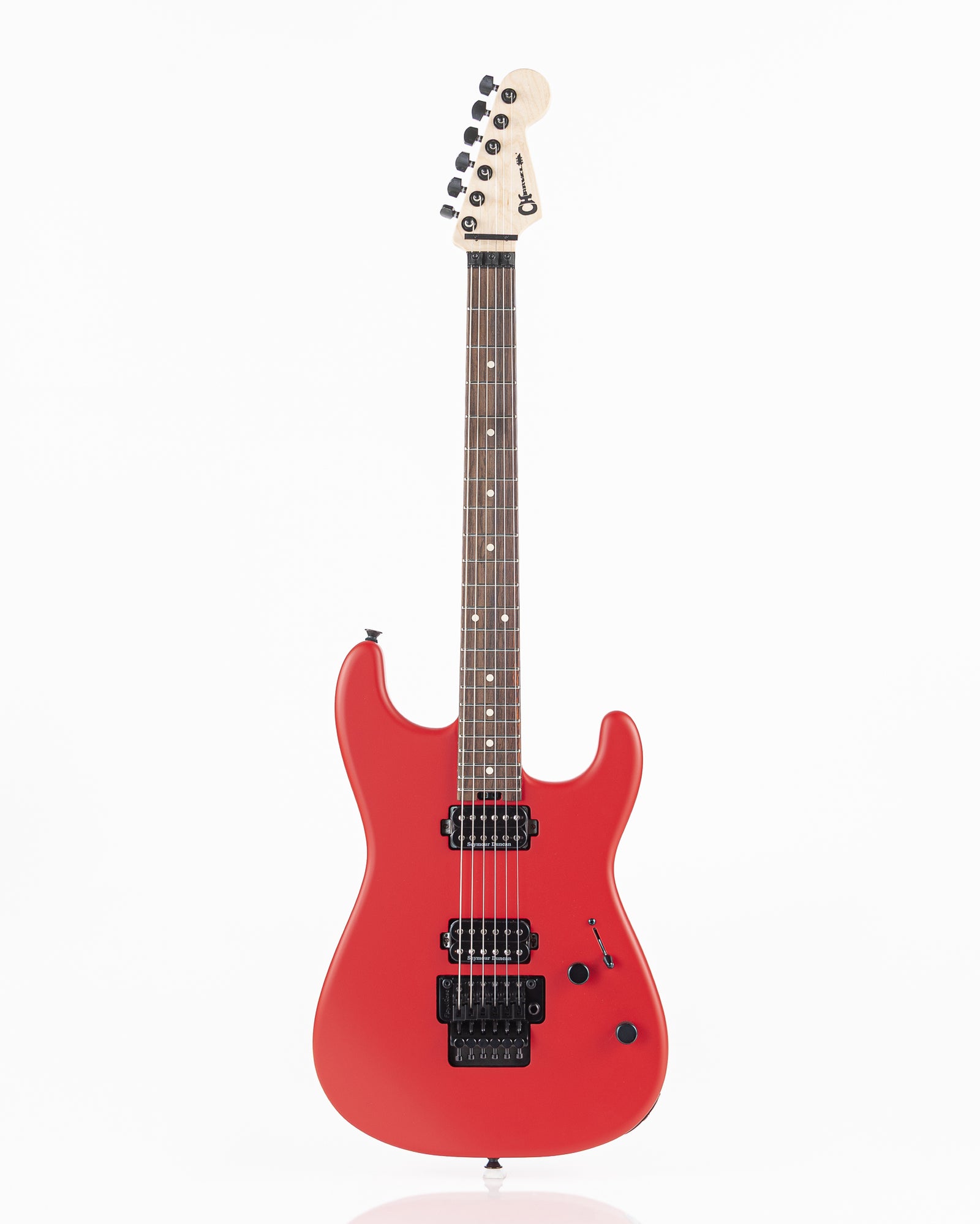 Charvel Pro-Mod San Dimas Style 1 HH Electric Guitar - Satin Ferrari Red
