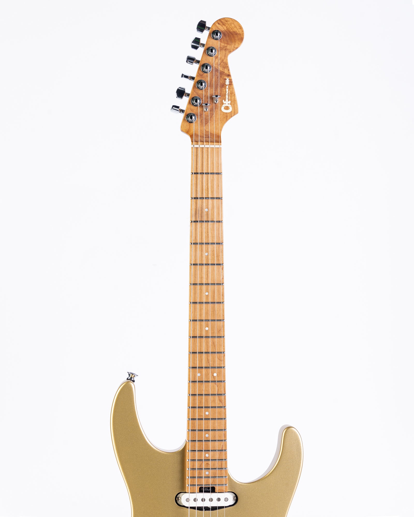 USED Charvel Pro-Mod DK22 SSS Pharaohs Gold - Rock City Music Co.