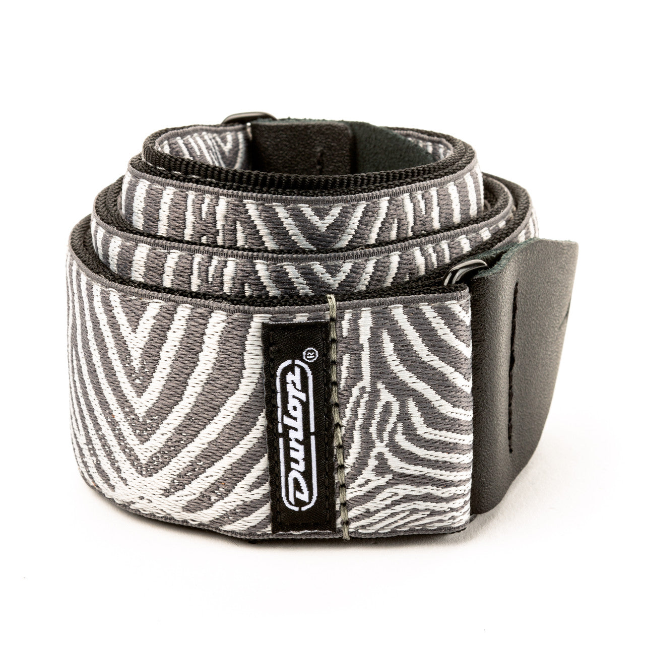 Dunlop D6722 Jacquard Guitar Strap/Bass Strap - Zebra Cadabra