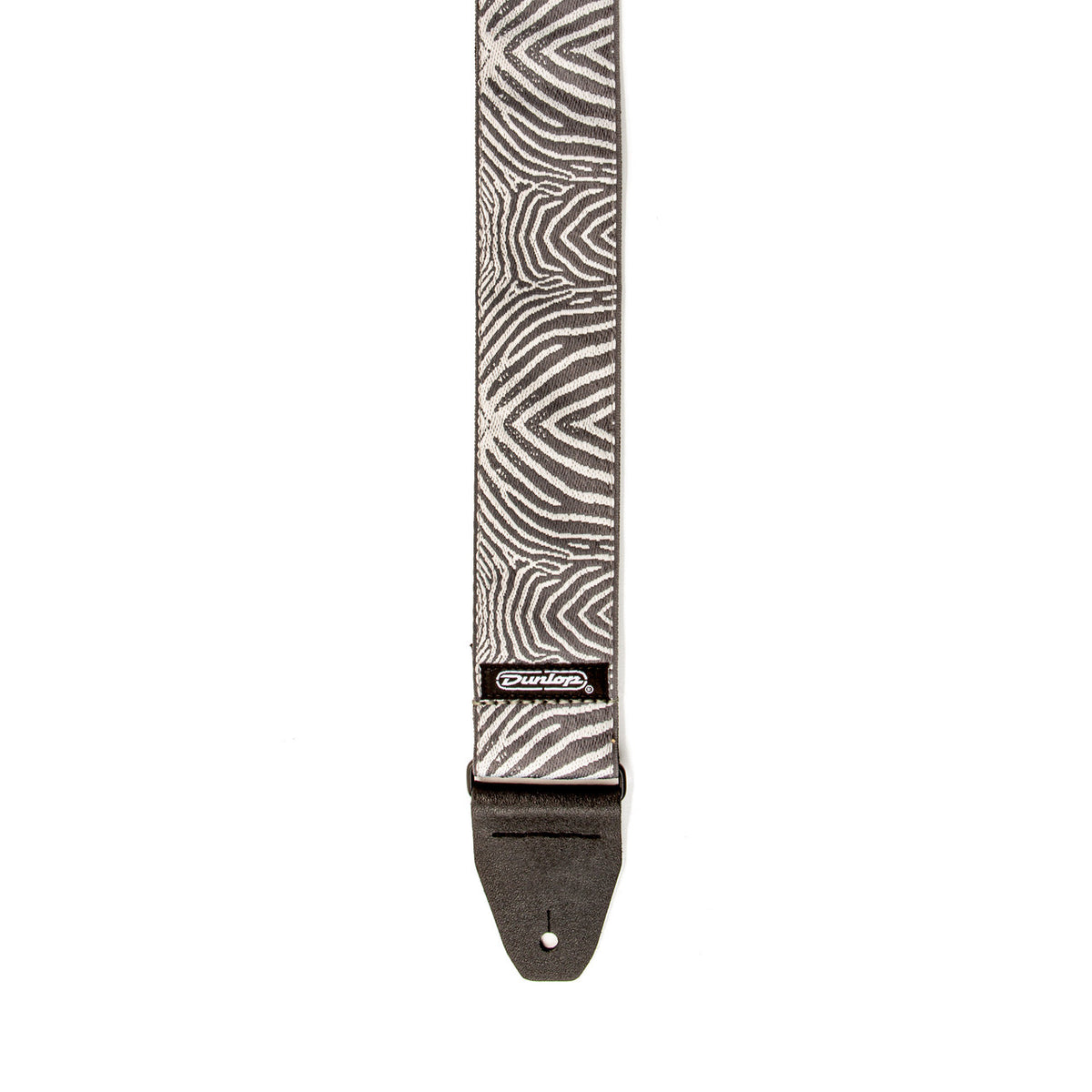 Dunlop D6722 Jacquard Guitar Strap/Bass Strap - Zebra Cadabra