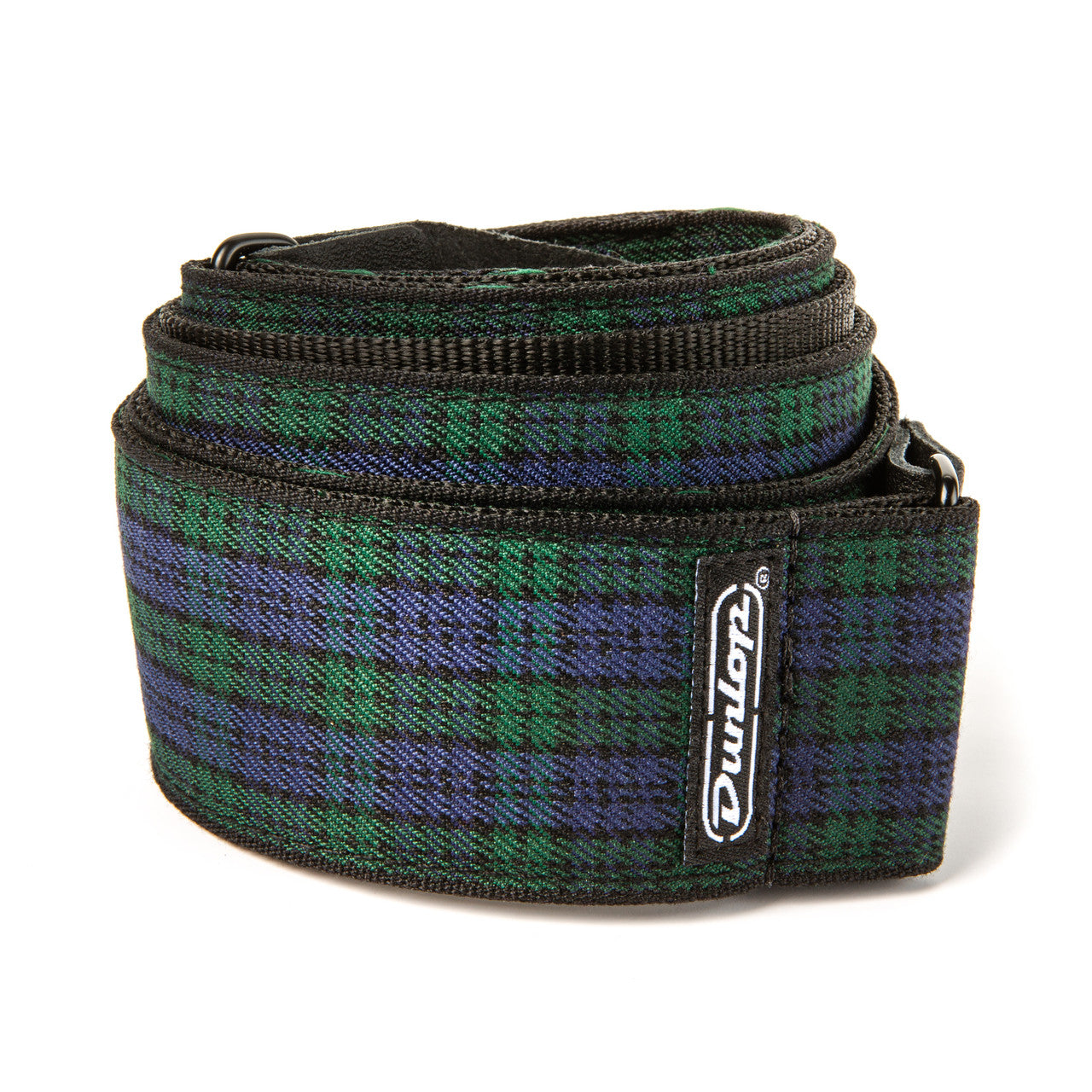 Dunlop D6731 Jacquard Guitar Strap/Bass Strap - Black Watch Plaid