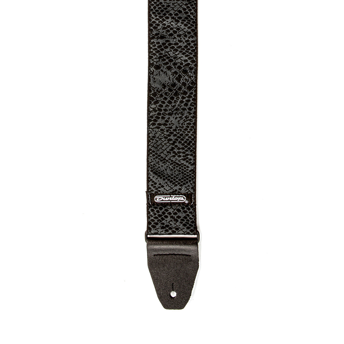 Dunlop D6732 Jacquard Guitar Strap/Bass Strap - Black Serpentine