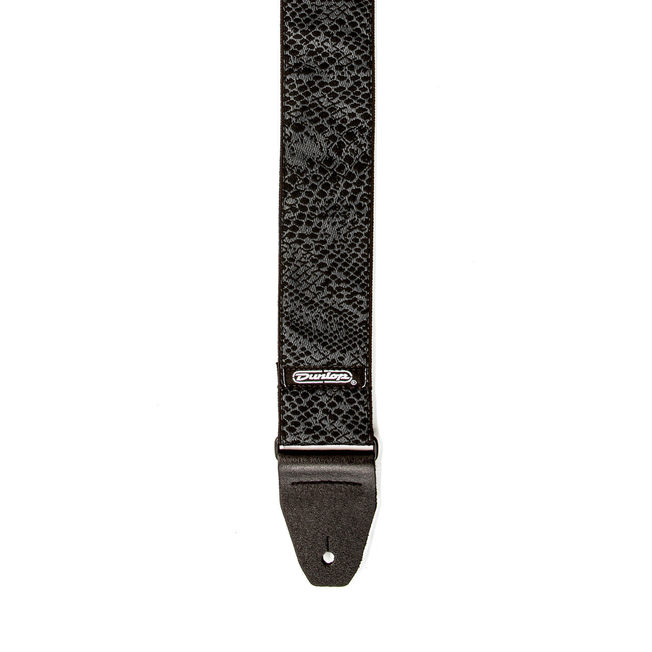 Dunlop D6732 Jacquard Guitar Strap/Bass Strap - Black Serpentine