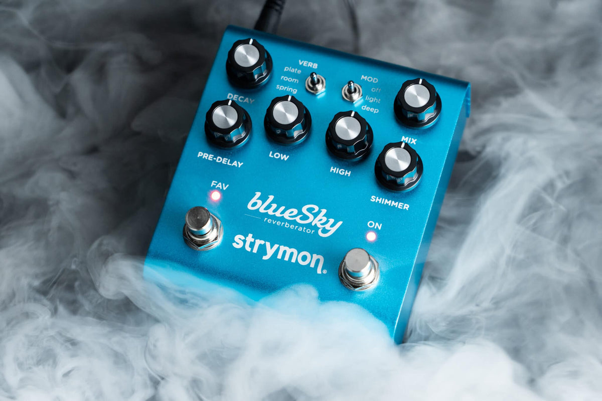 Strymon blueSky V2 Reverberator Stereo Reverb Pedal