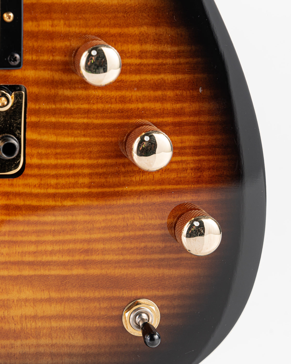 Reverend Bolt-On Series Kingbolt RA FM Floyd Electric Guitar - Coffee Burst Flame Maple