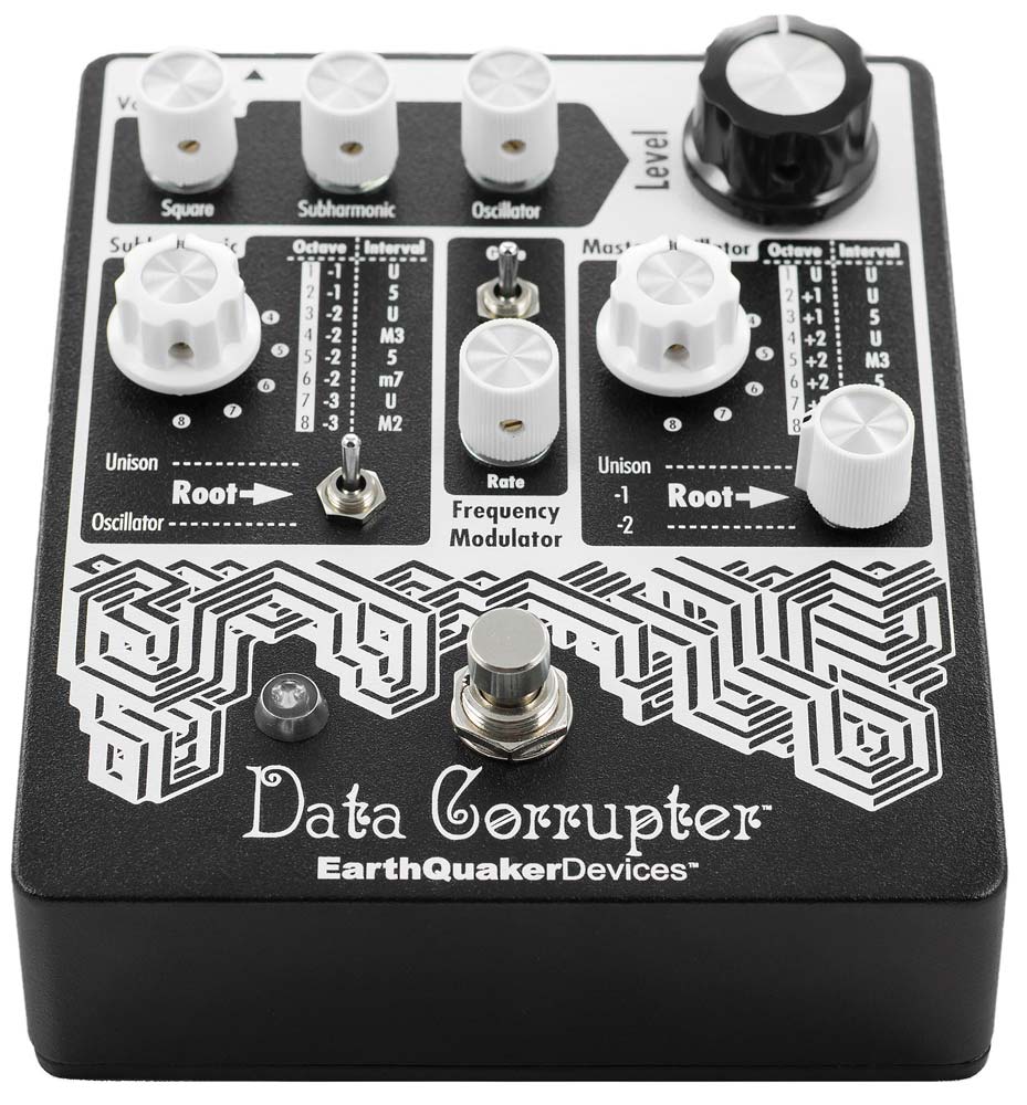 EarthQuaker Devices Data Corrupter Modulated Monophonic Harmonizing PLL Guitar Pedal