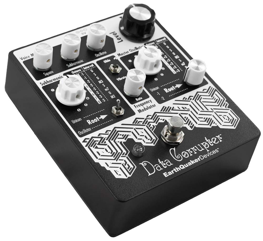 EarthQuaker Devices Data Corrupter Modulated Monophonic Harmonizing PLL Guitar Pedal