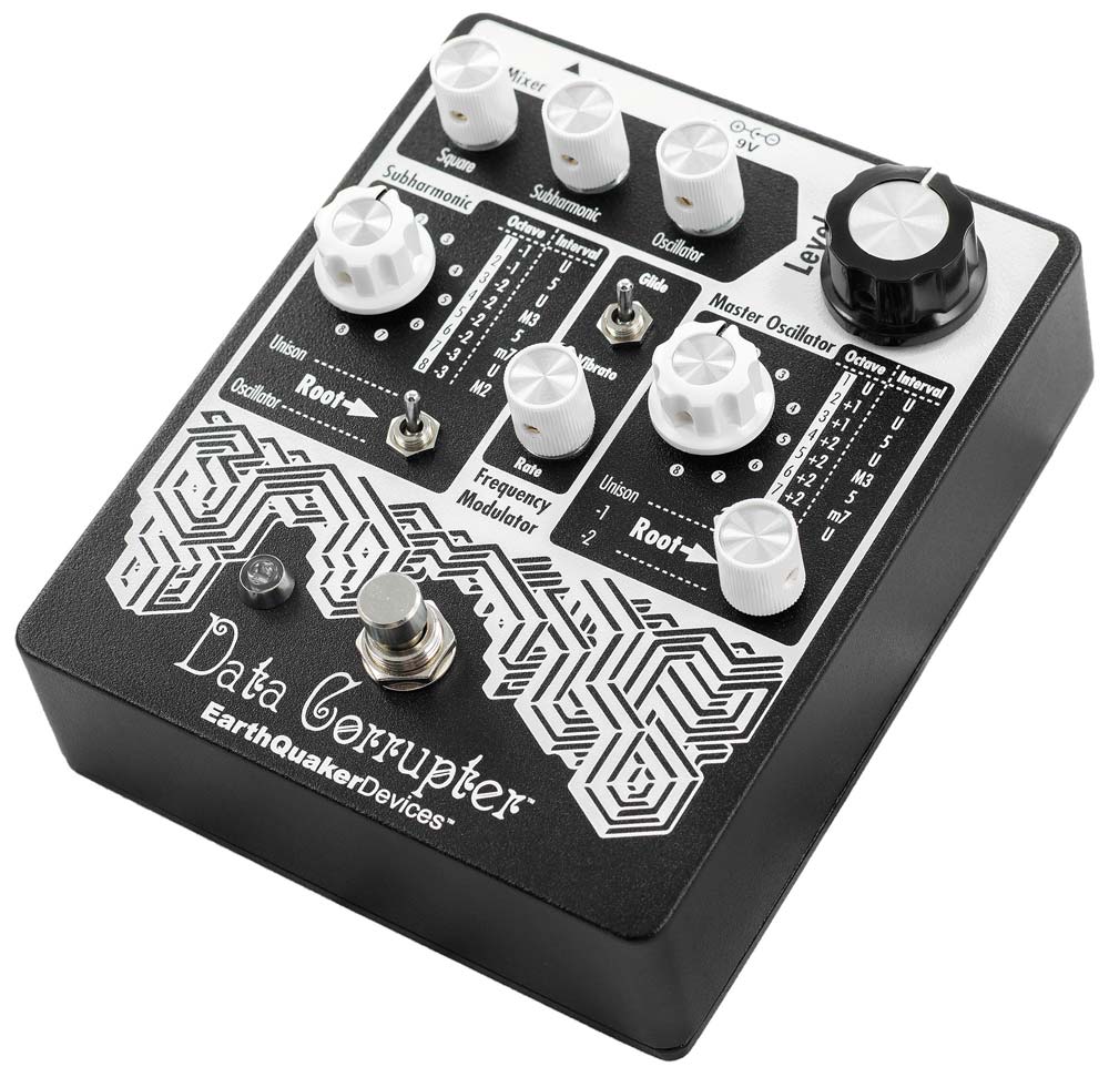 EarthQuaker Devices Data Corrupter Modulated Monophonic Harmonizing PLL Guitar Pedal