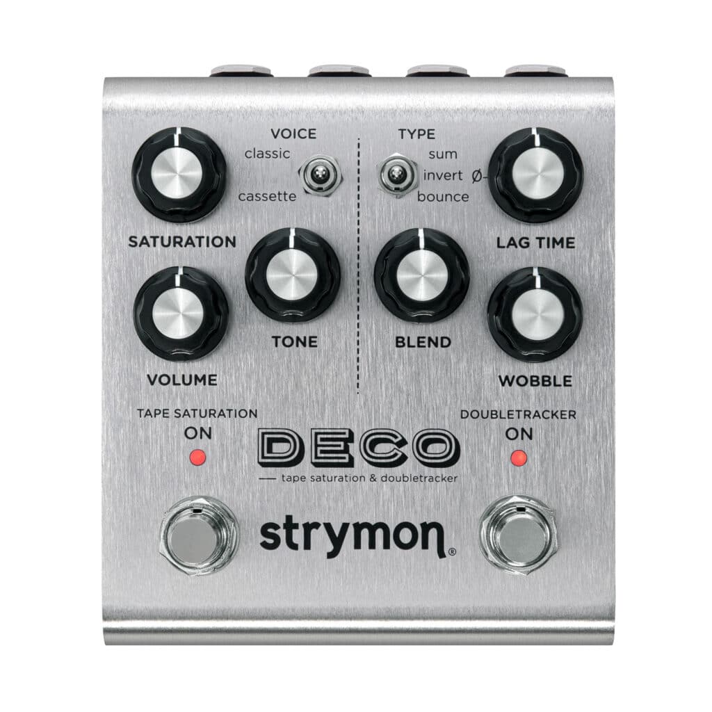 Strymon Deco V2 Tape Saturation and Double Tracker Guitar Pedal