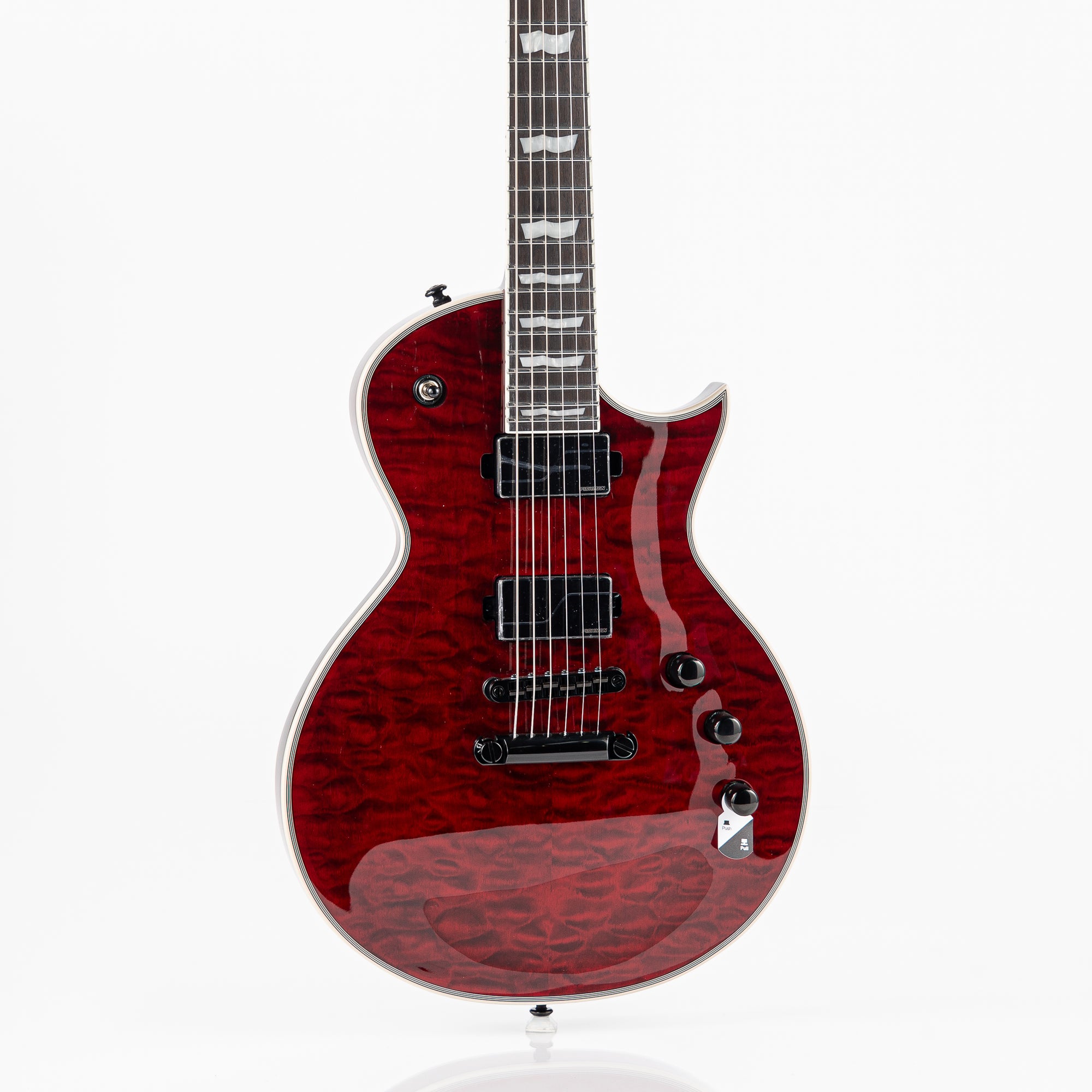 ESP LTD EC-1000 Electric Guitar - See Thru Black Cherry