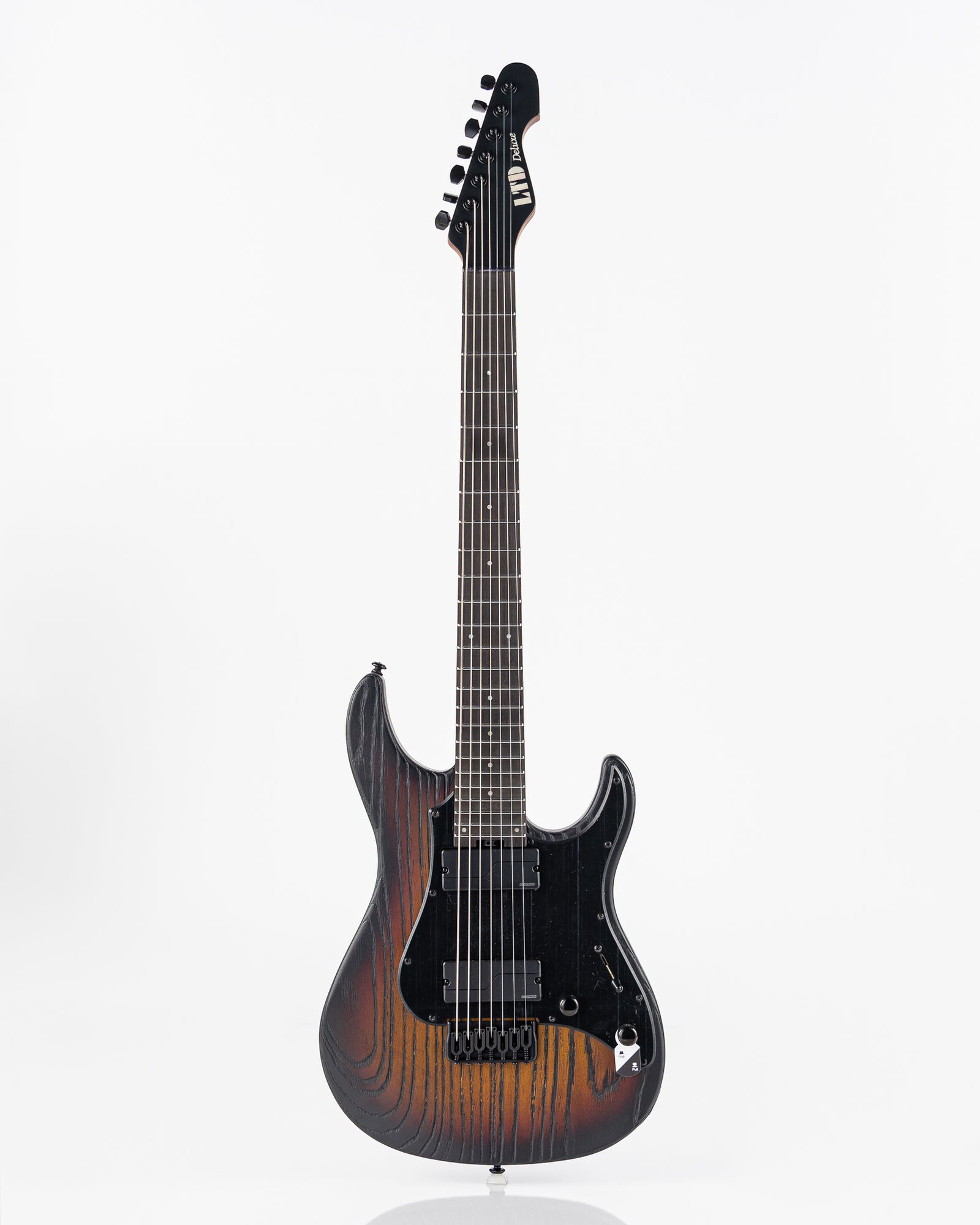 ESP LTD SN-1007 7-String Baritone Electric Guitar - Fire Blast