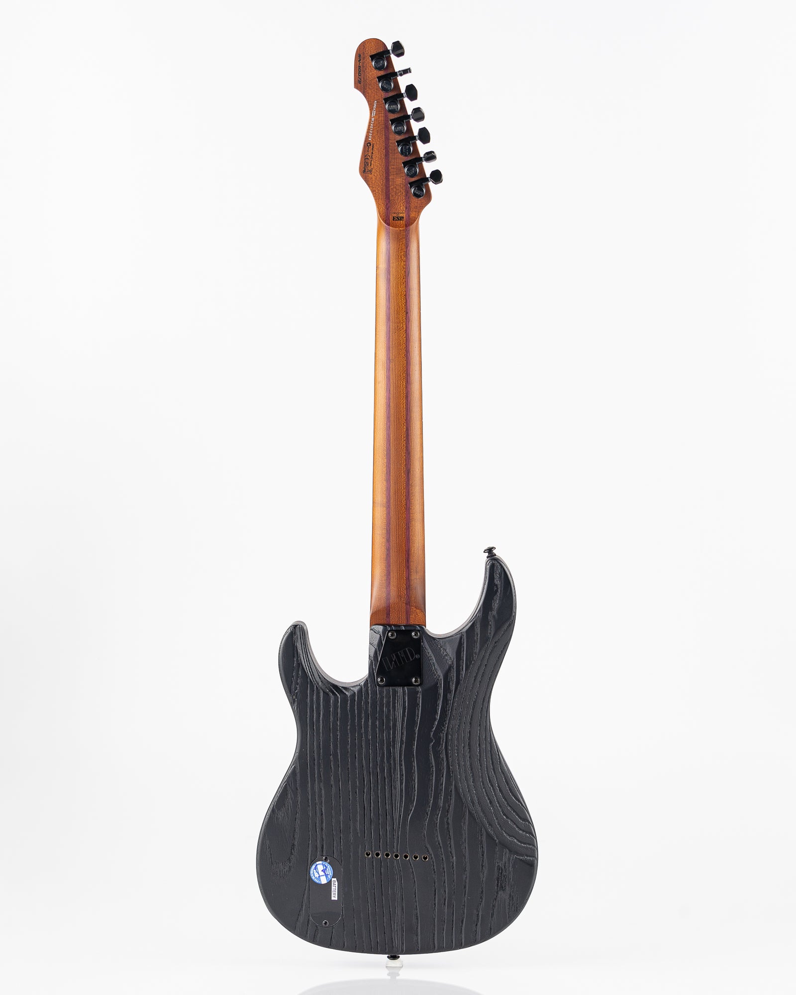 ESP LTD SN-1007 7-String Baritone Electric Guitar - Fire Blast