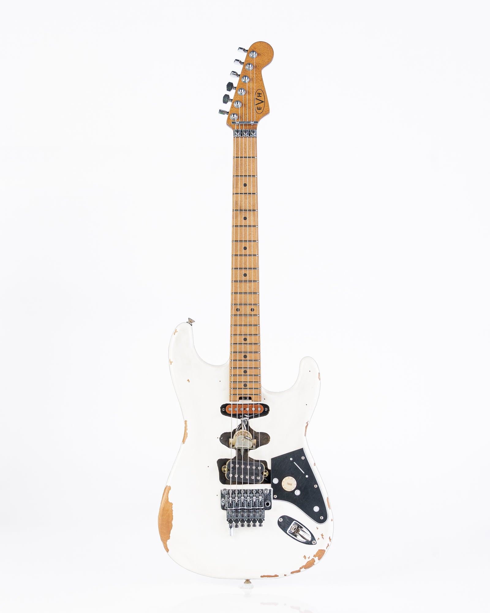EVH Frankenstein Electric Guitar- Relic White
