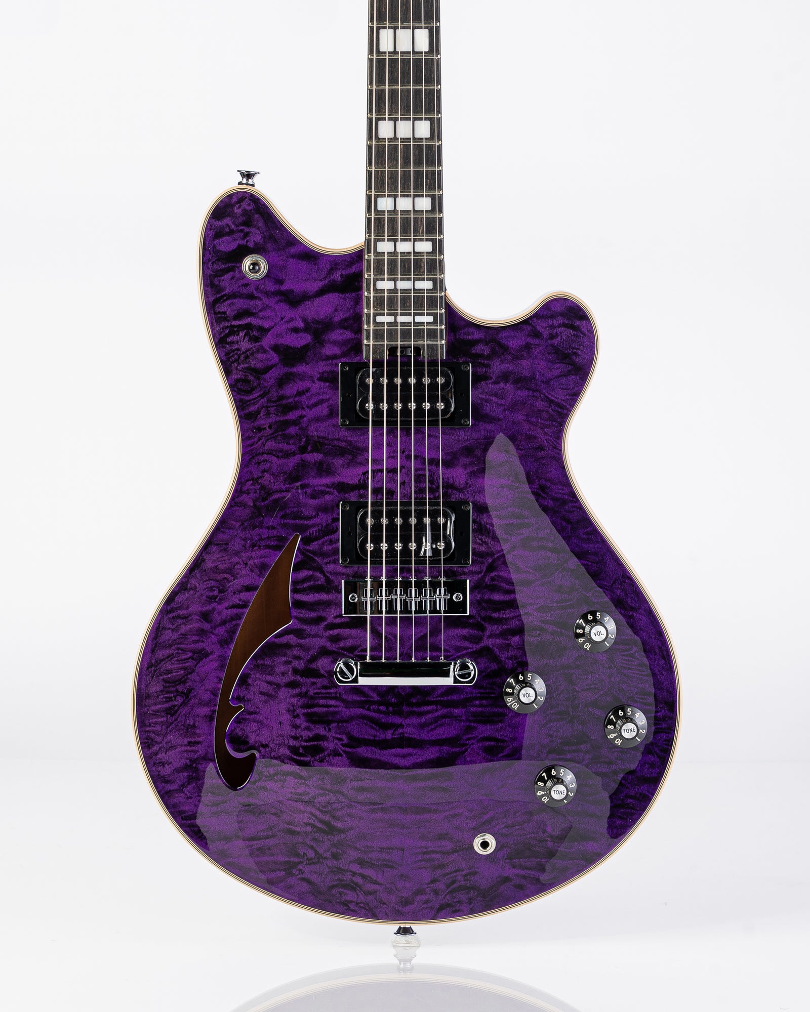 EVH SA-126 Special Quilted Maple Electric Guitar- Transparent Purple