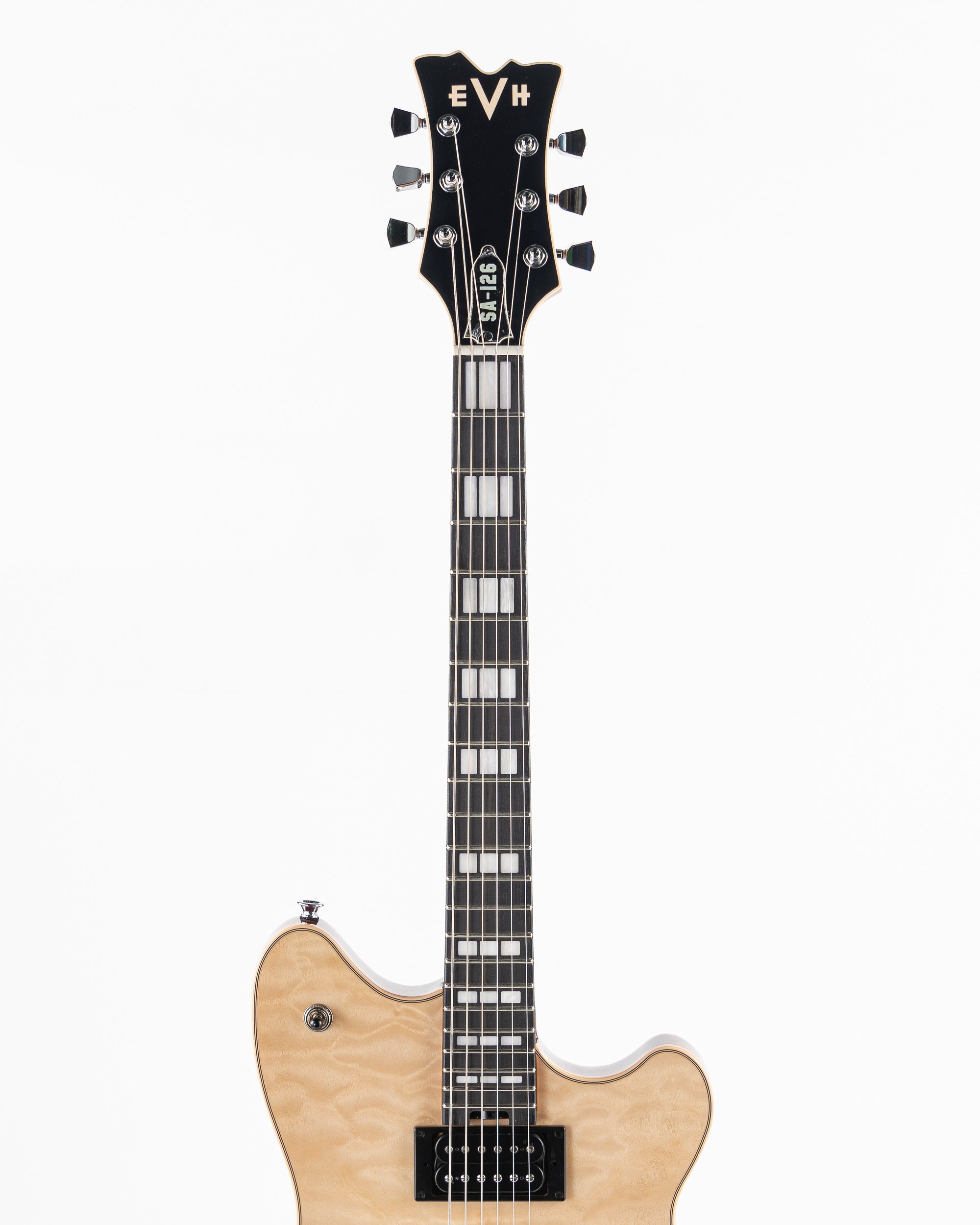 EVH SA-126 Special Quilted Maple Semi-Hollow Electric Guitar - El