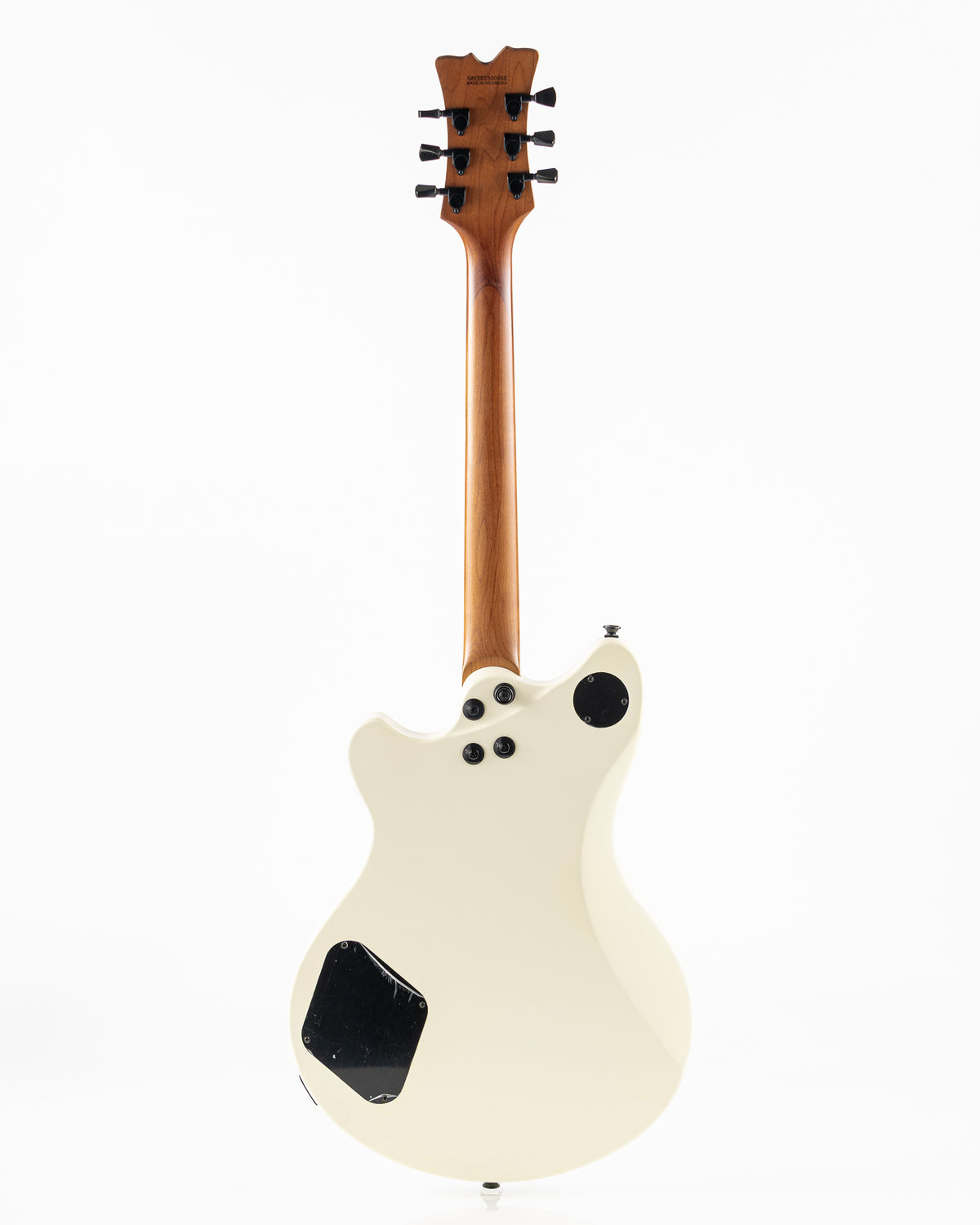 EVH SA-126 Standard Semi-Hollow Electric Guitar - Satin Vintage White