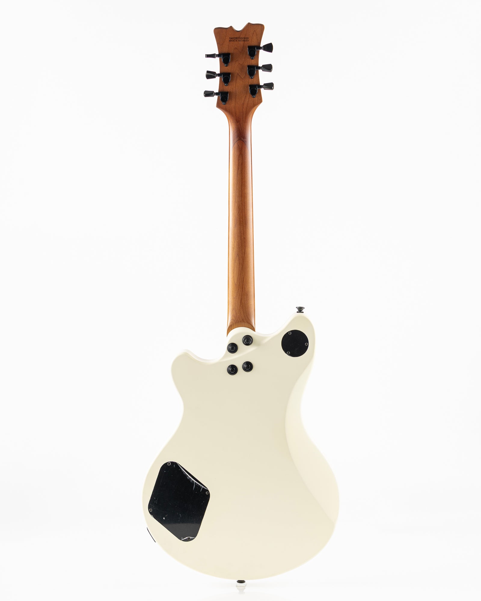 EVH SA-126 Standard Semi-Hollow Electric Guitar - Satin Vintage White