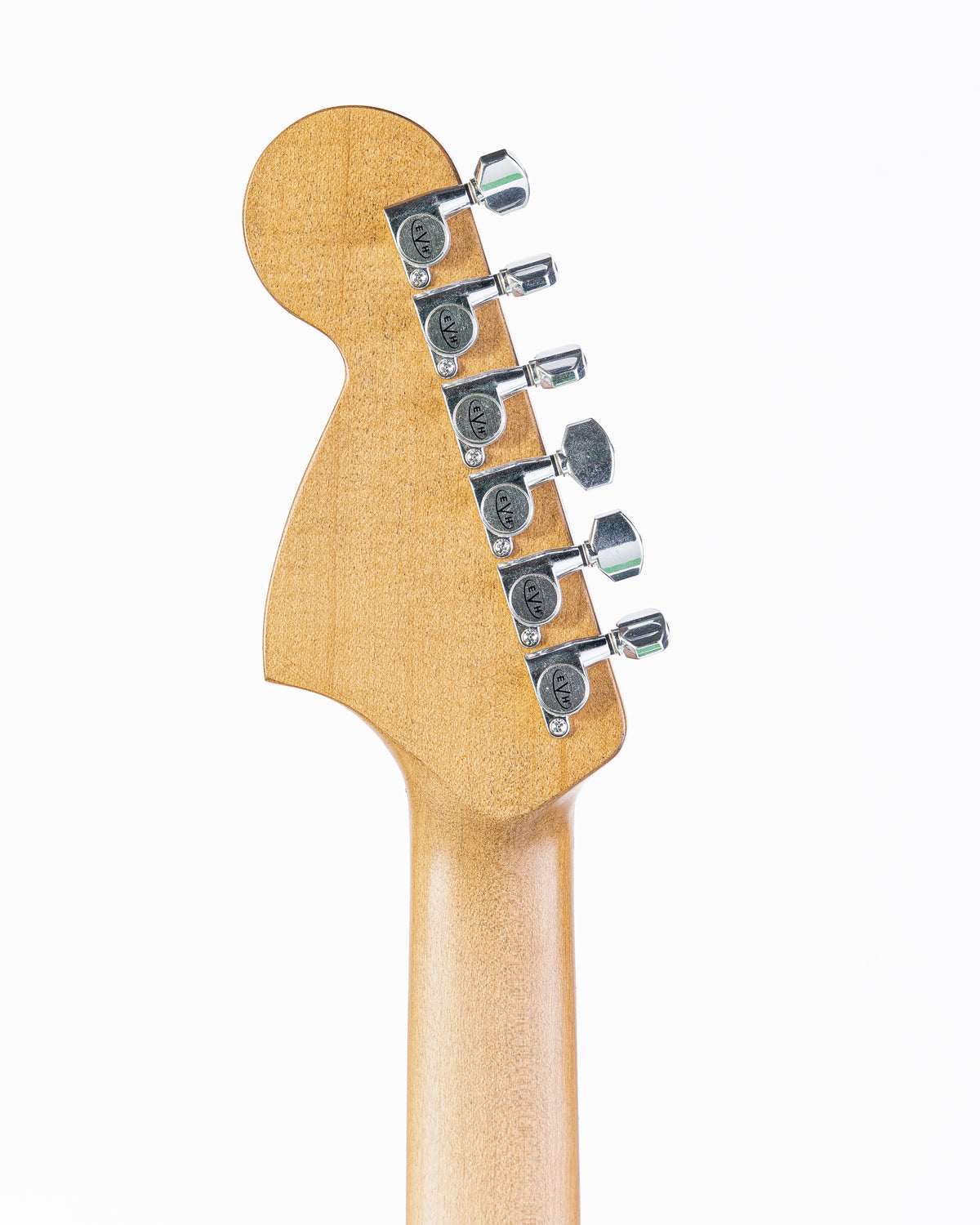 EVH Striped Series '78 Eruption with Maple Fingerboard Electric Guitar - White with Black Stripes Relic