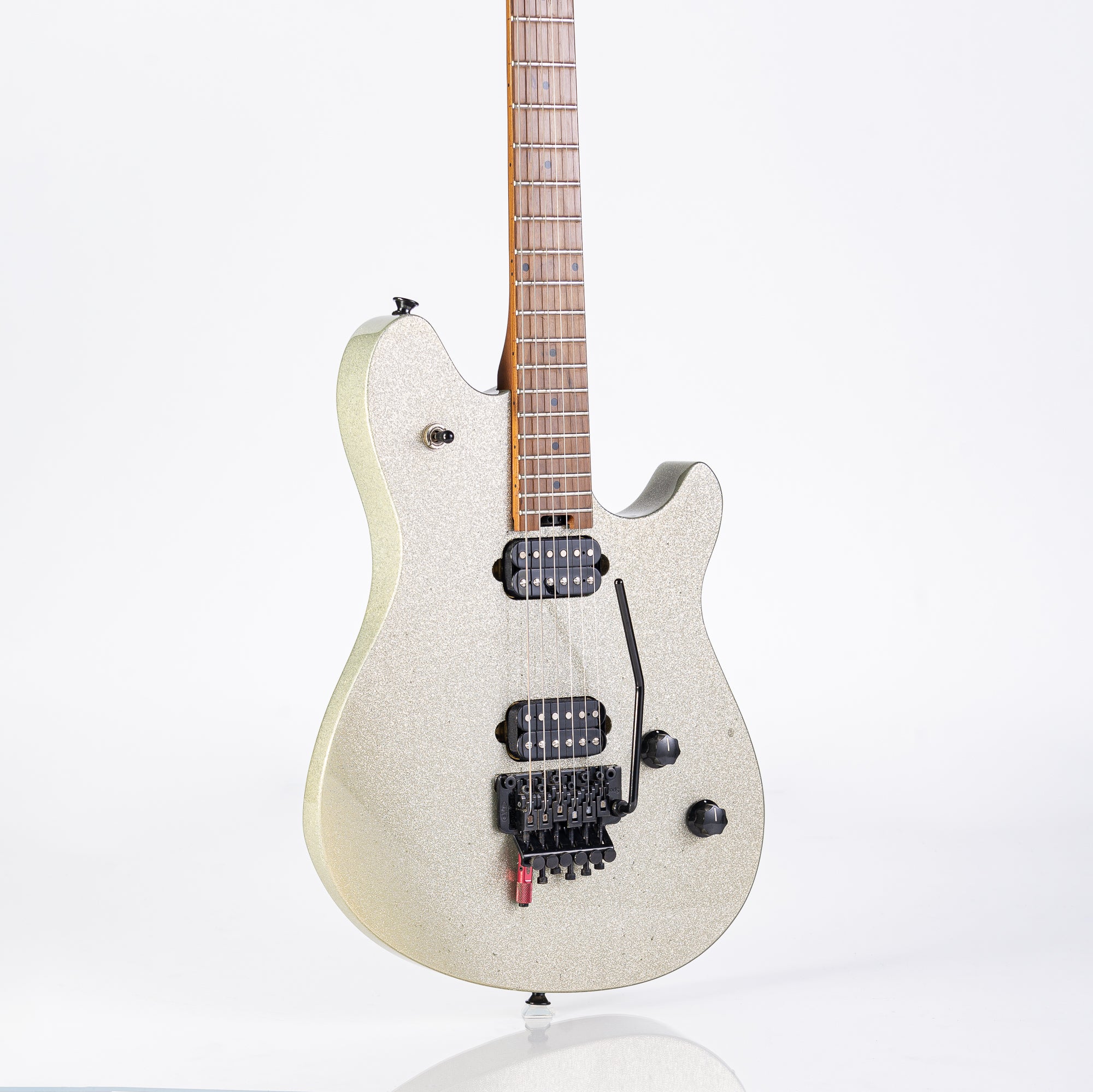 ギター EVH Wolfgang WG Standard Silver Sparkle Wolfgang® :: Wolfgang® WG Standard, Baked Maple Fingerboard