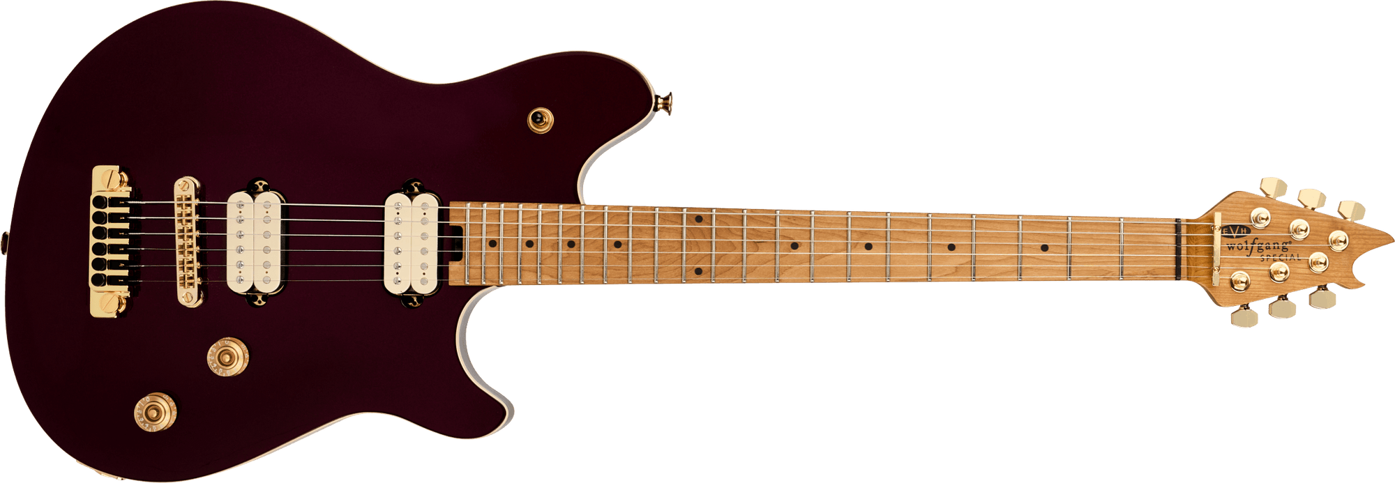 EVH Wolfgang Special TOM Baked Maple Oxblood