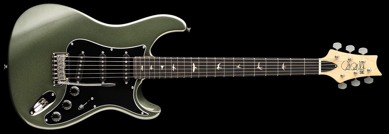 PRS SE Silver Sky Defender Limited Edition Electric Guitar - Woolstone Green