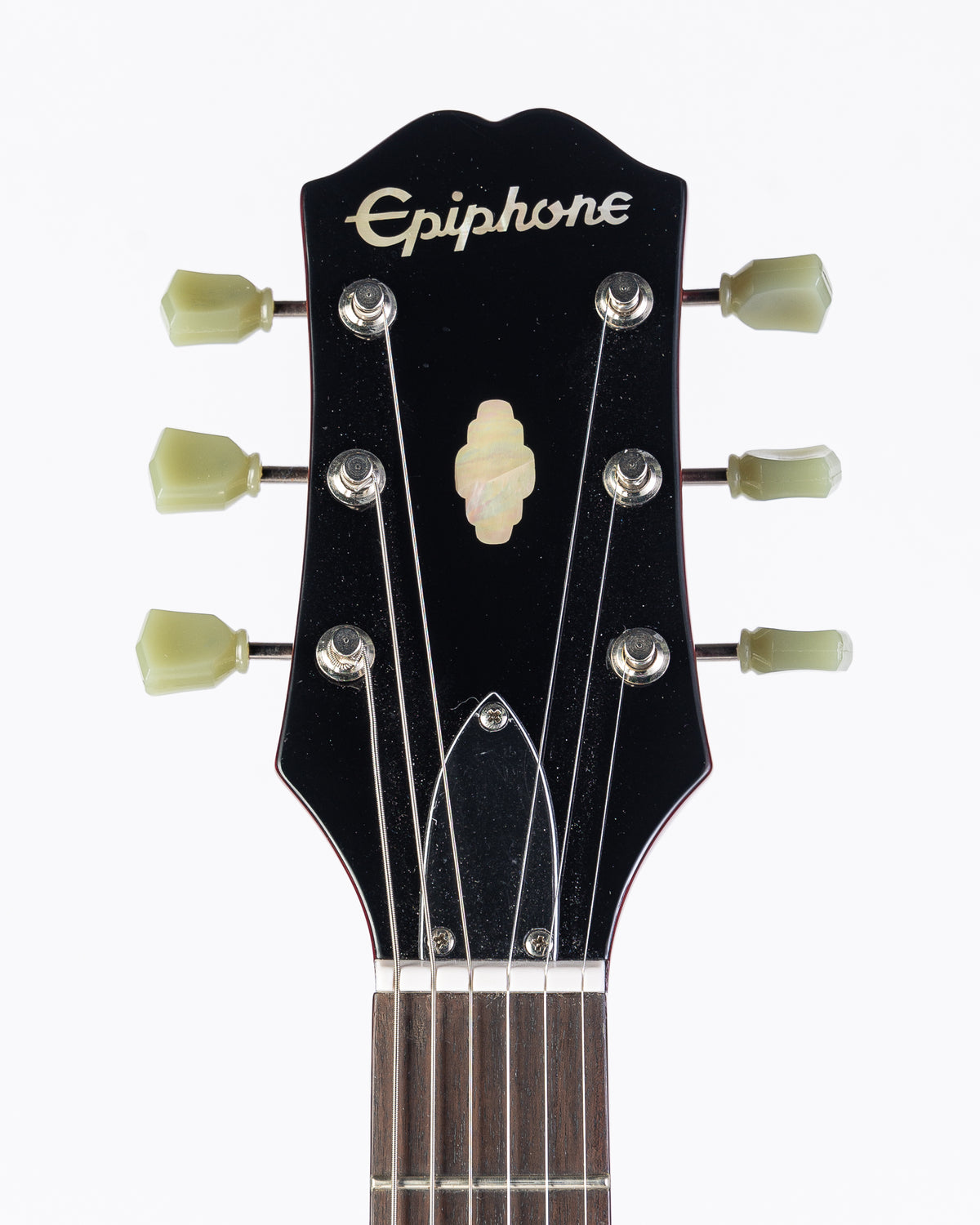 USED Epiphone 64' Reissue Crestwood Custom - Cherry with Hardshell Case