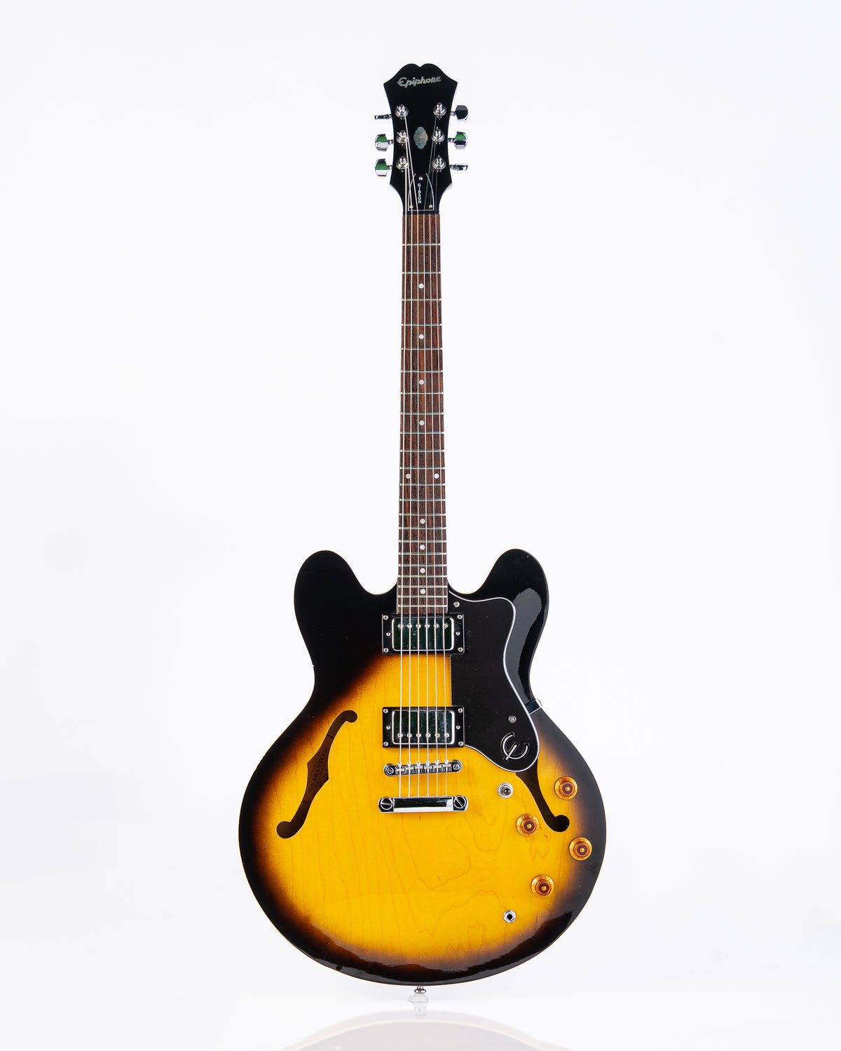 Used Epiphone Dot Vintage Sunburst w/bag