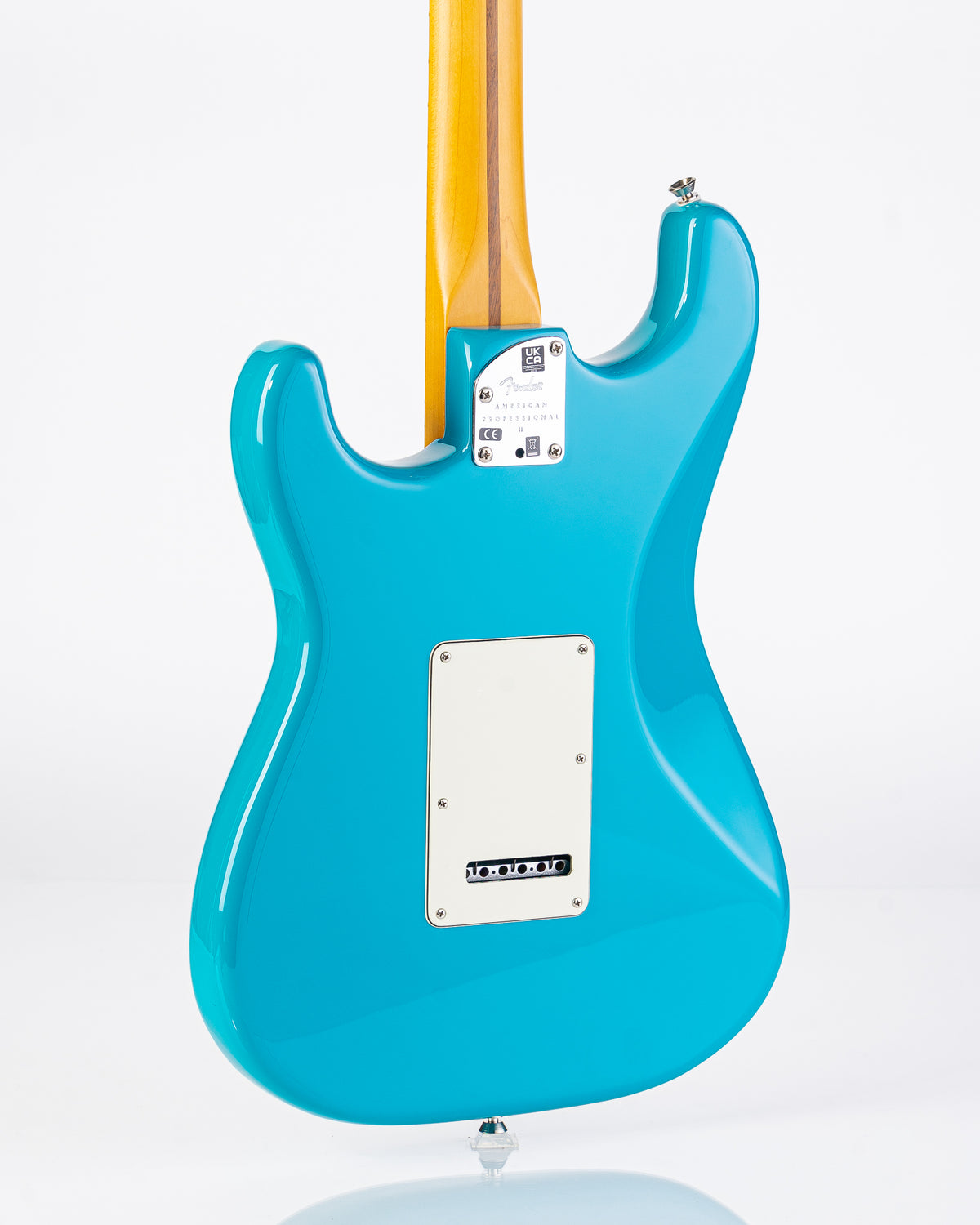 Fender American Professional II Stratocaster Maple Neck Electric Guitar- Miami Blue