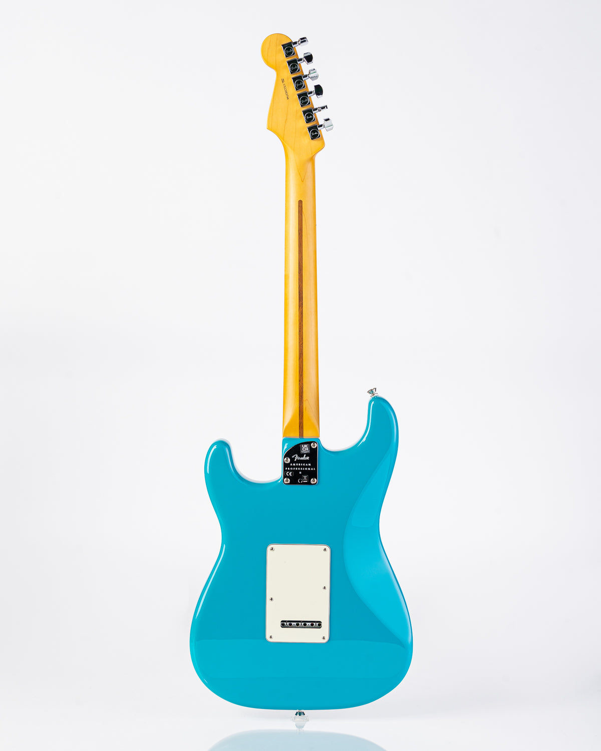 Fender American Professional II Stratocaster Maple Neck Electric Guitar- Miami Blue