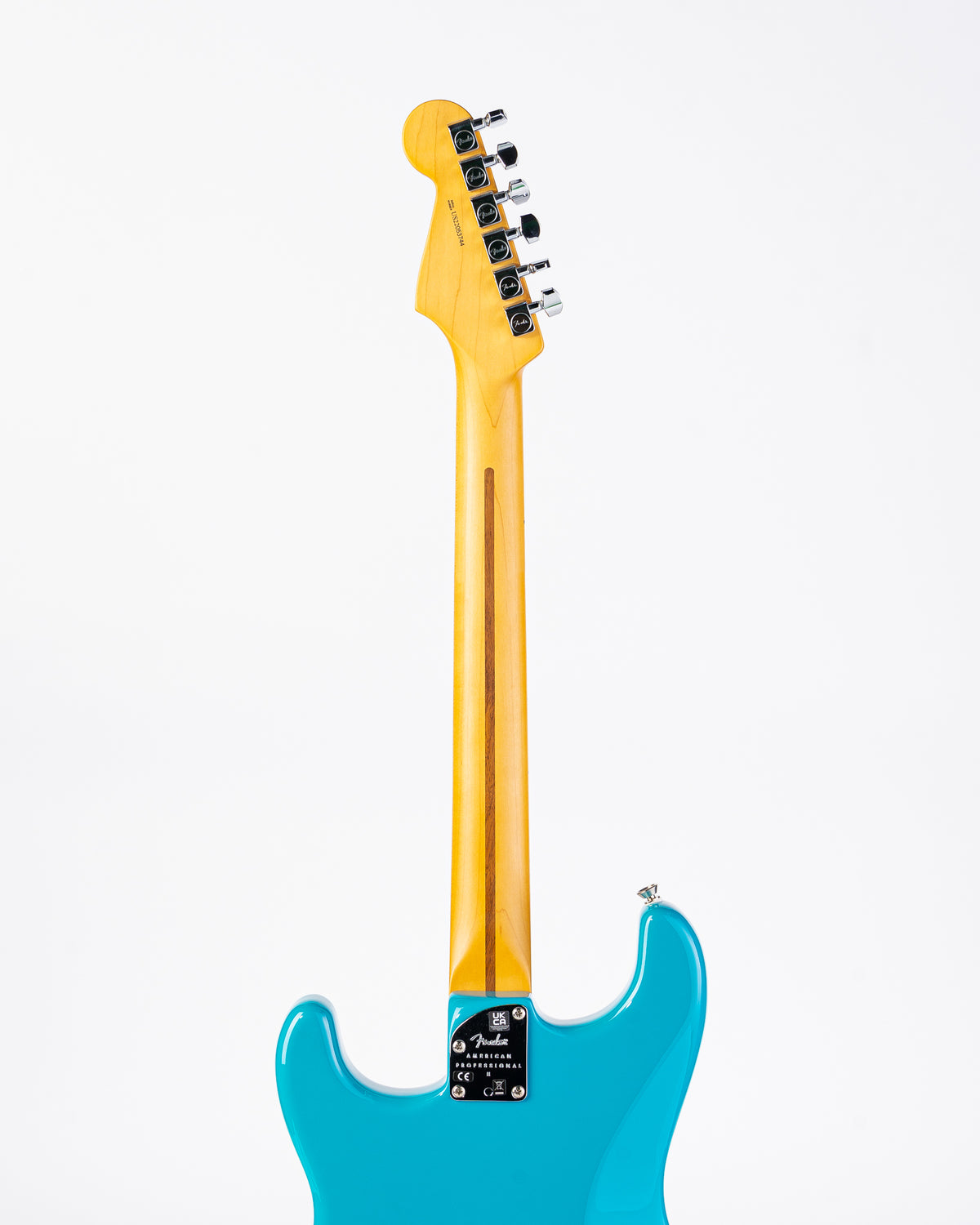 Fender American Professional II Stratocaster Maple Neck Electric Guitar- Miami Blue