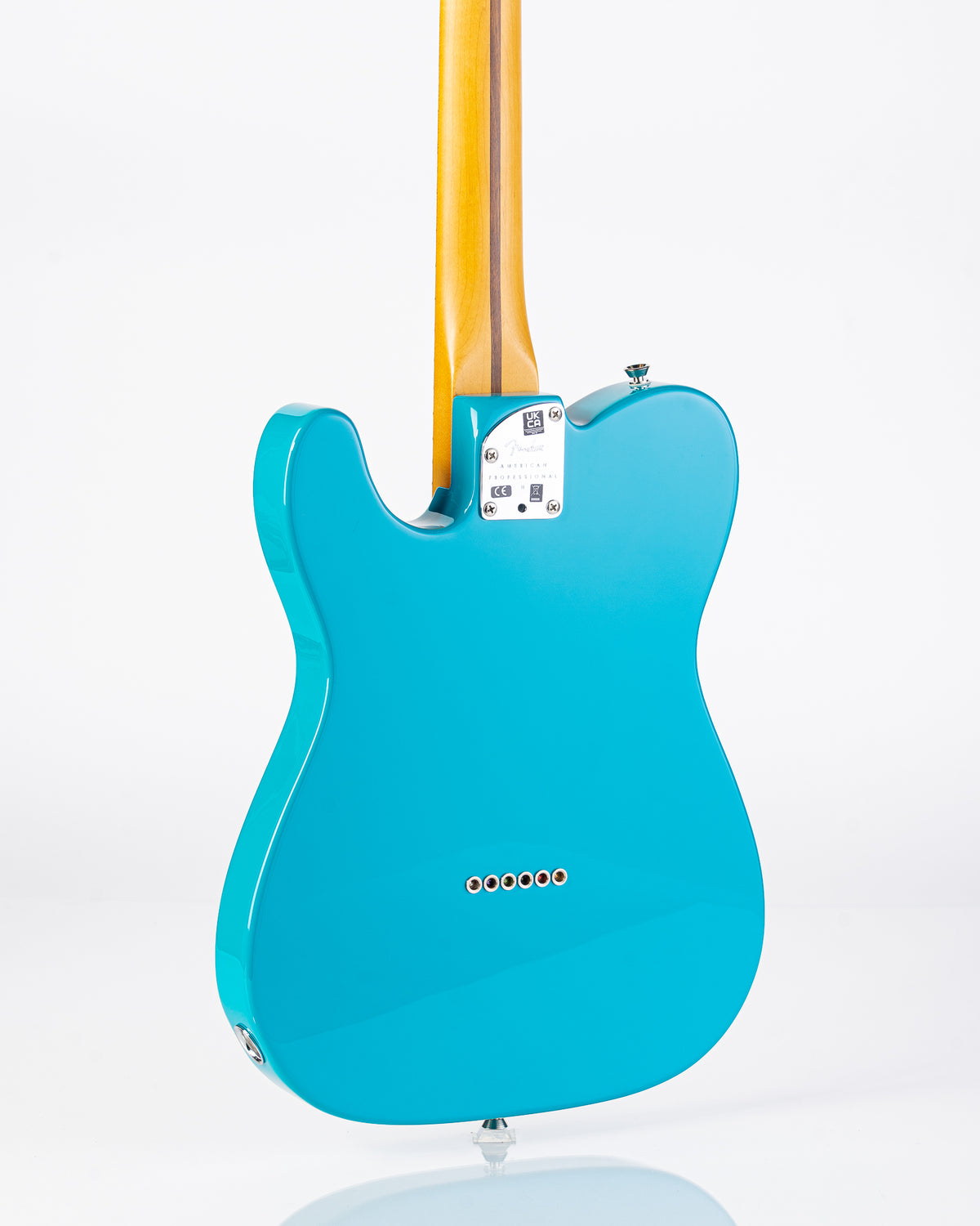 Fender American Professional II Telecaster Electric Guitar- Miami Blue