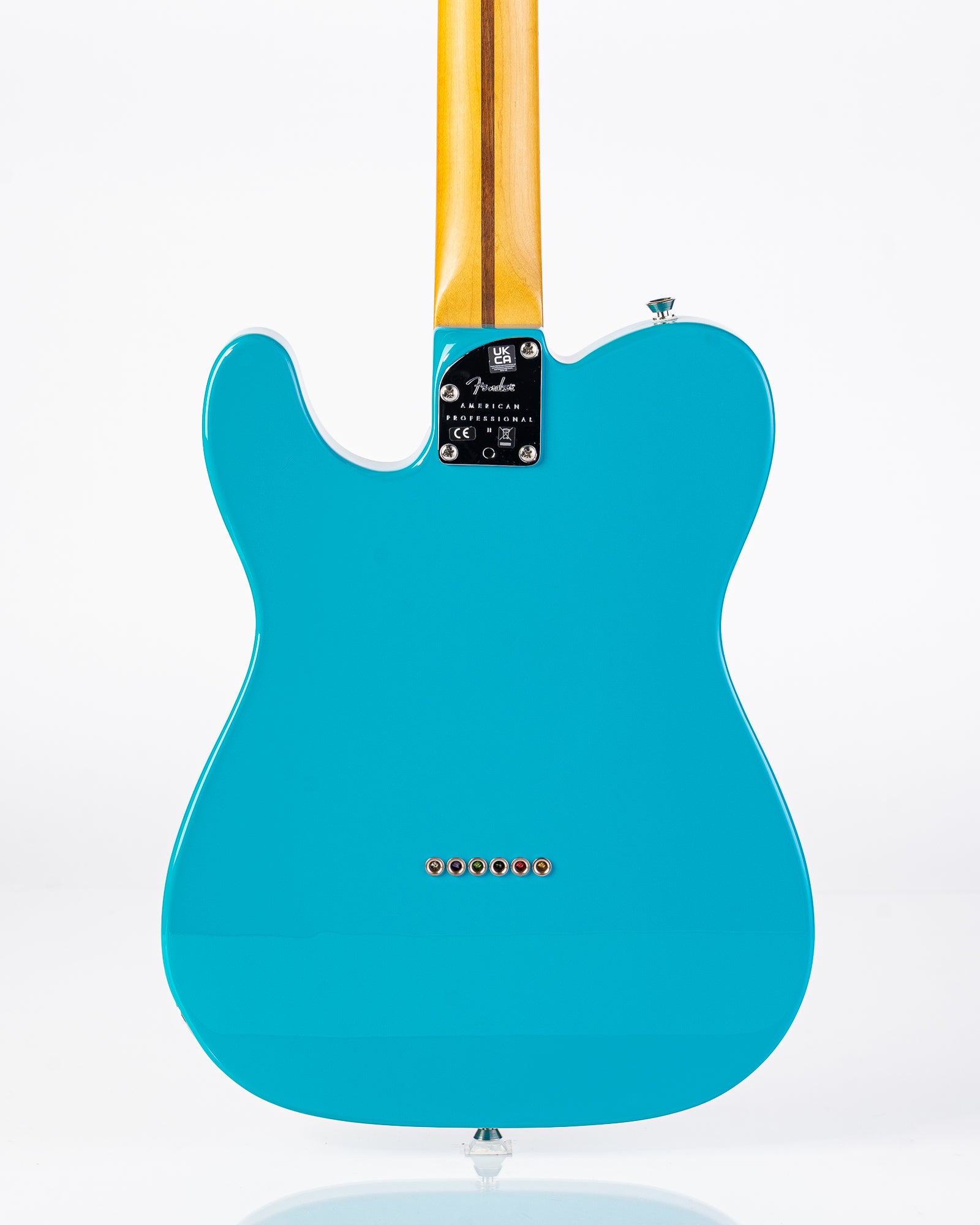 Fender American Professional II Telecaster Electric Guitar- Miami Blue